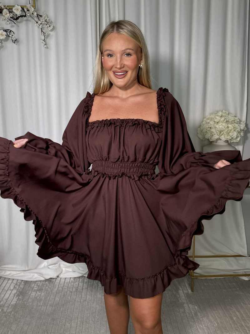 Sukienka Sepal Brown - obrazek 8