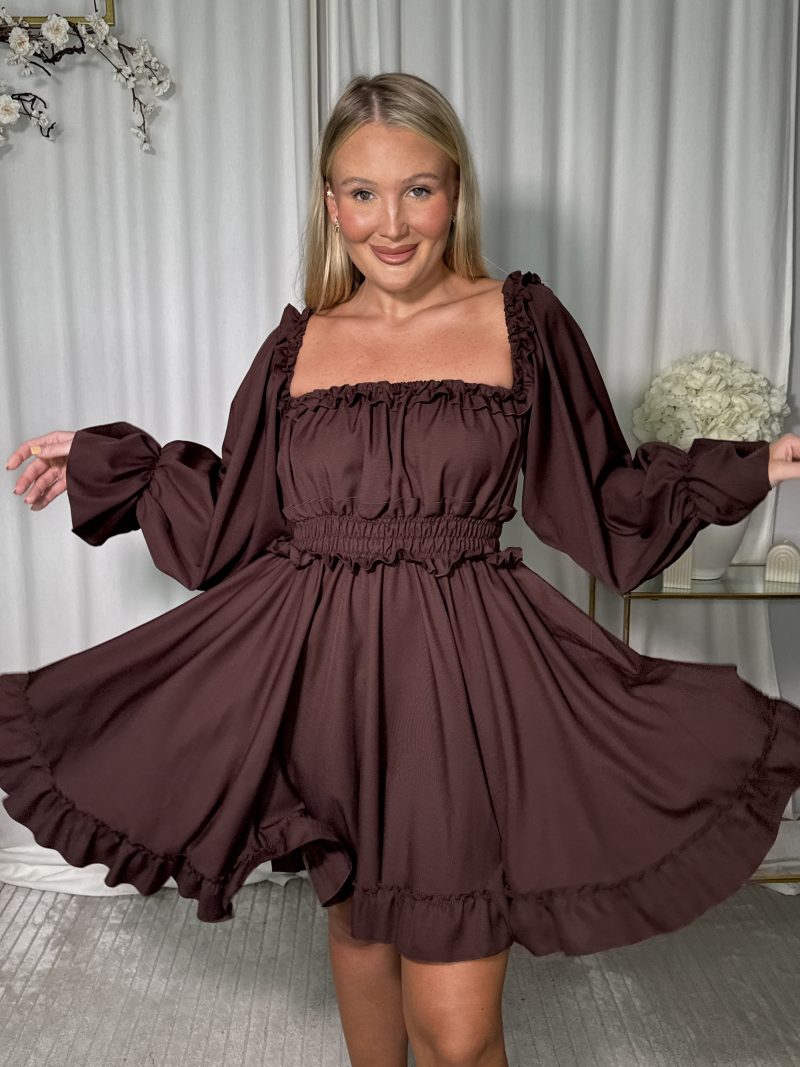 Sukienka Sepal Brown