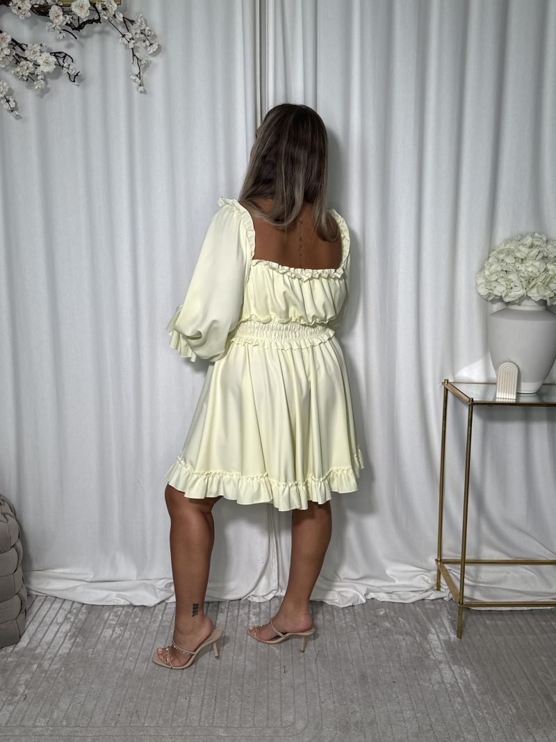 Sukienka Sepal Butter Yellow - obrazek 4