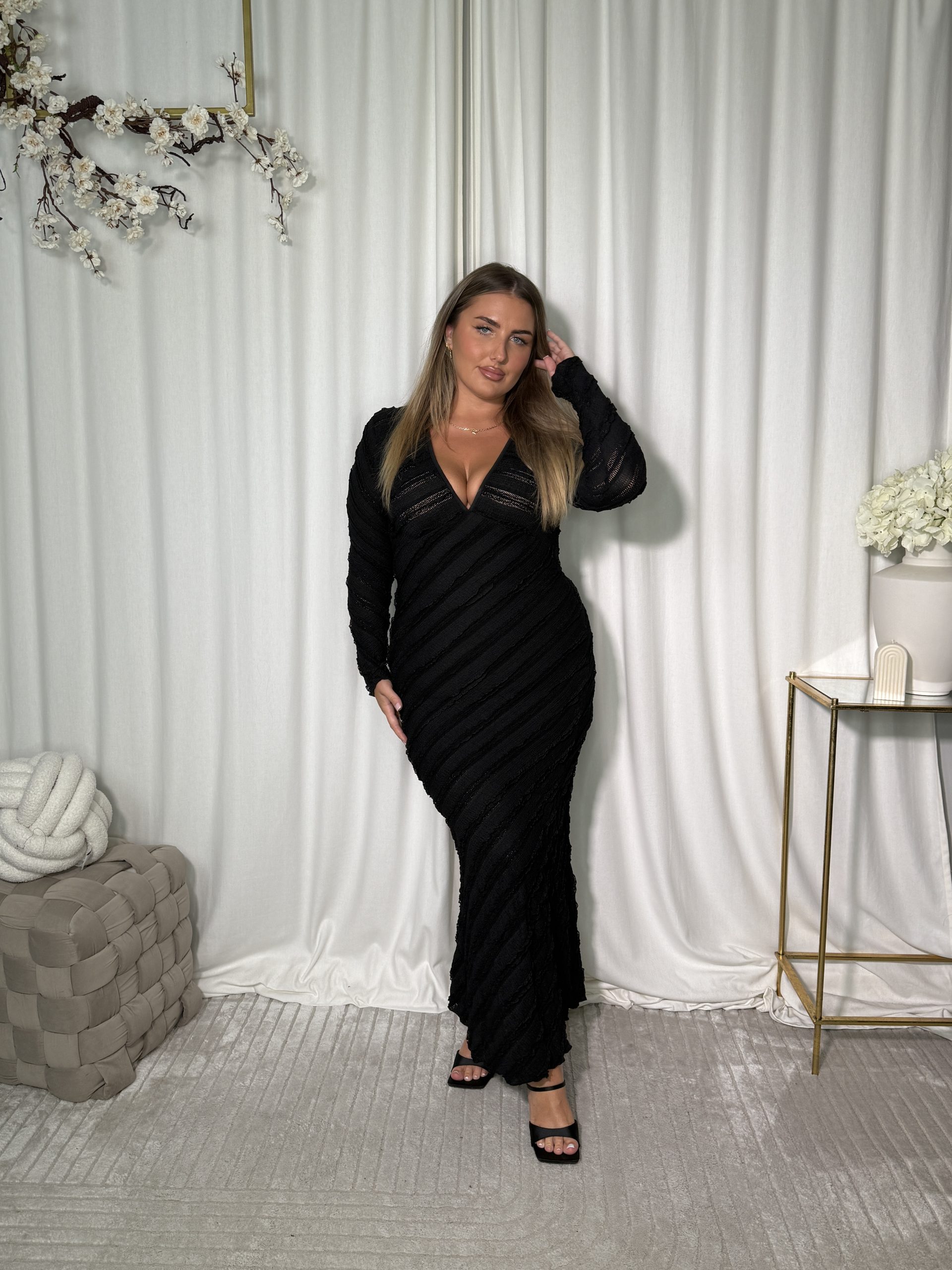 Sukienka Cocona Black - obrazek 3