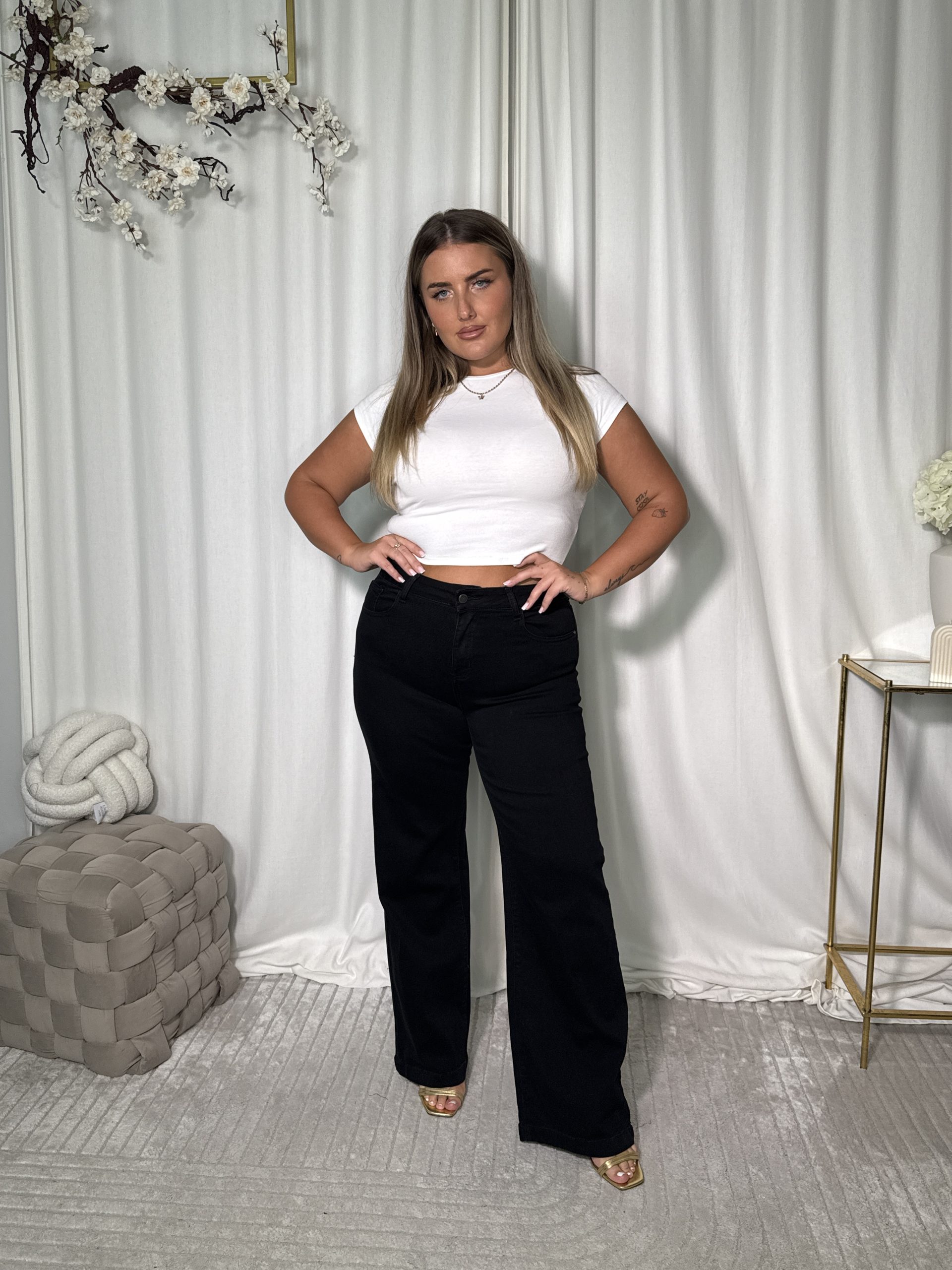 Jeansy Camille Black - obrazek 3