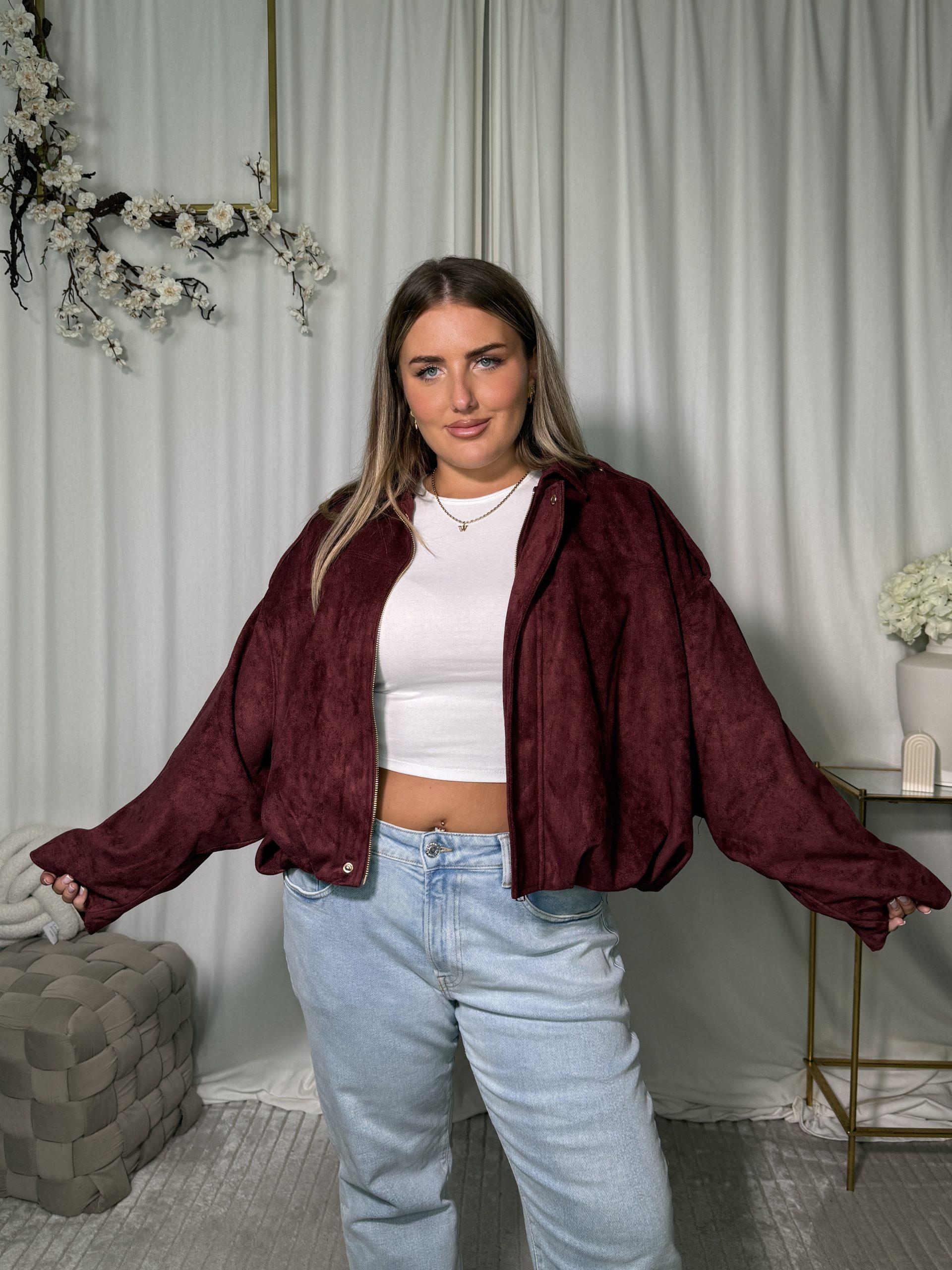 Kurtka Aurora Bordo - obrazek 5