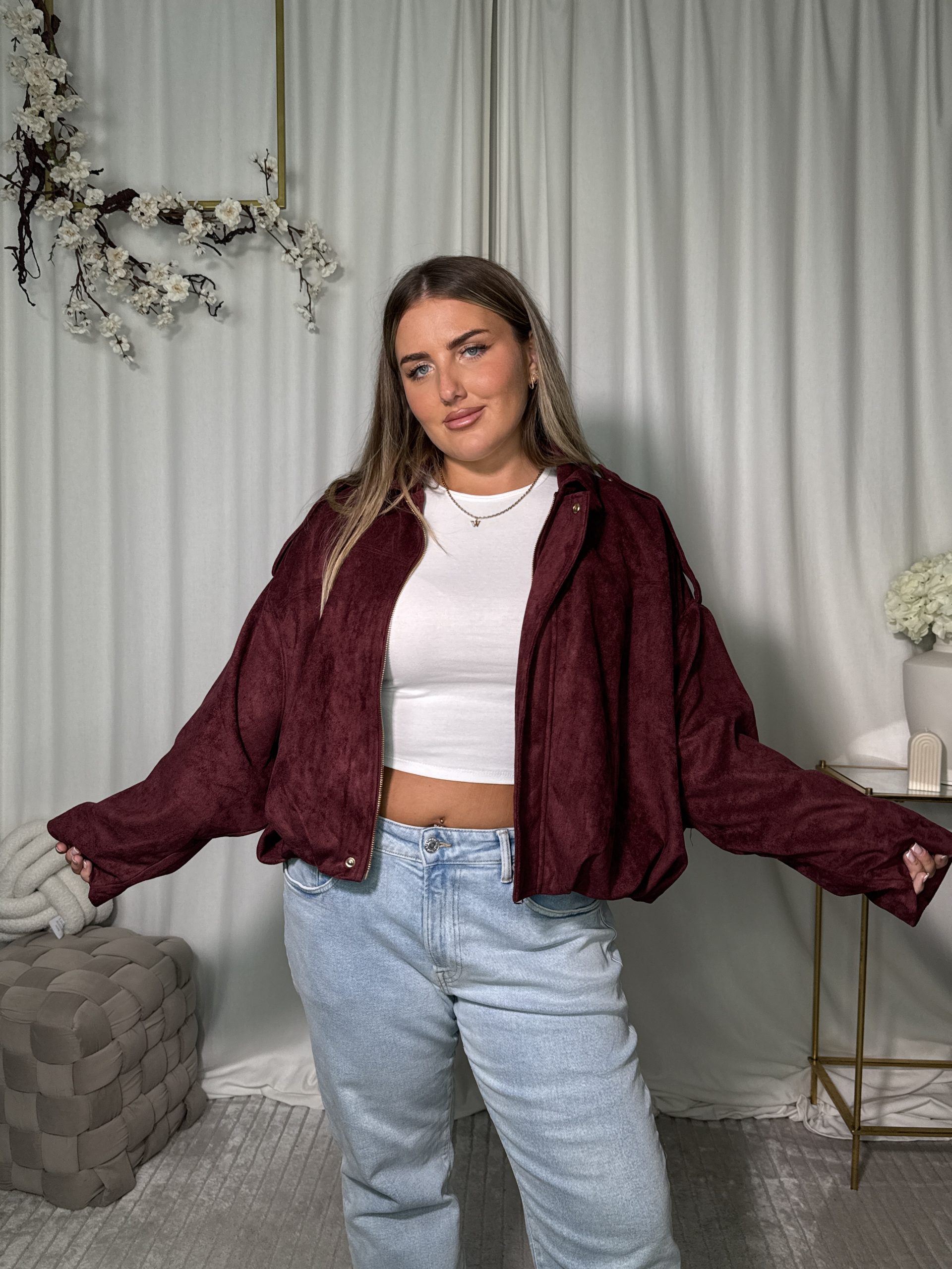 Kurtka Aurora Bordo - obrazek 4