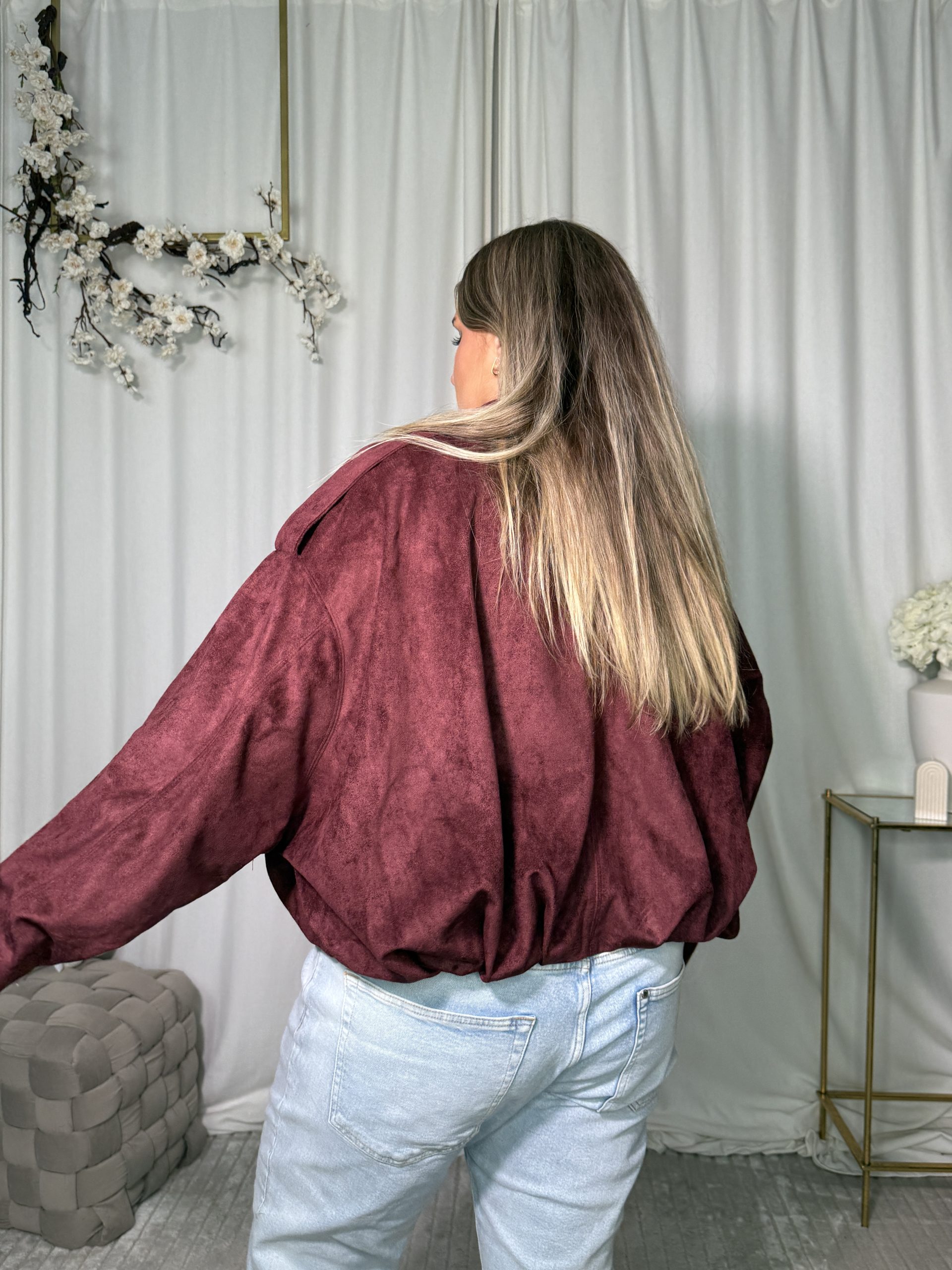 Kurtka Aurora Bordo - obrazek 2