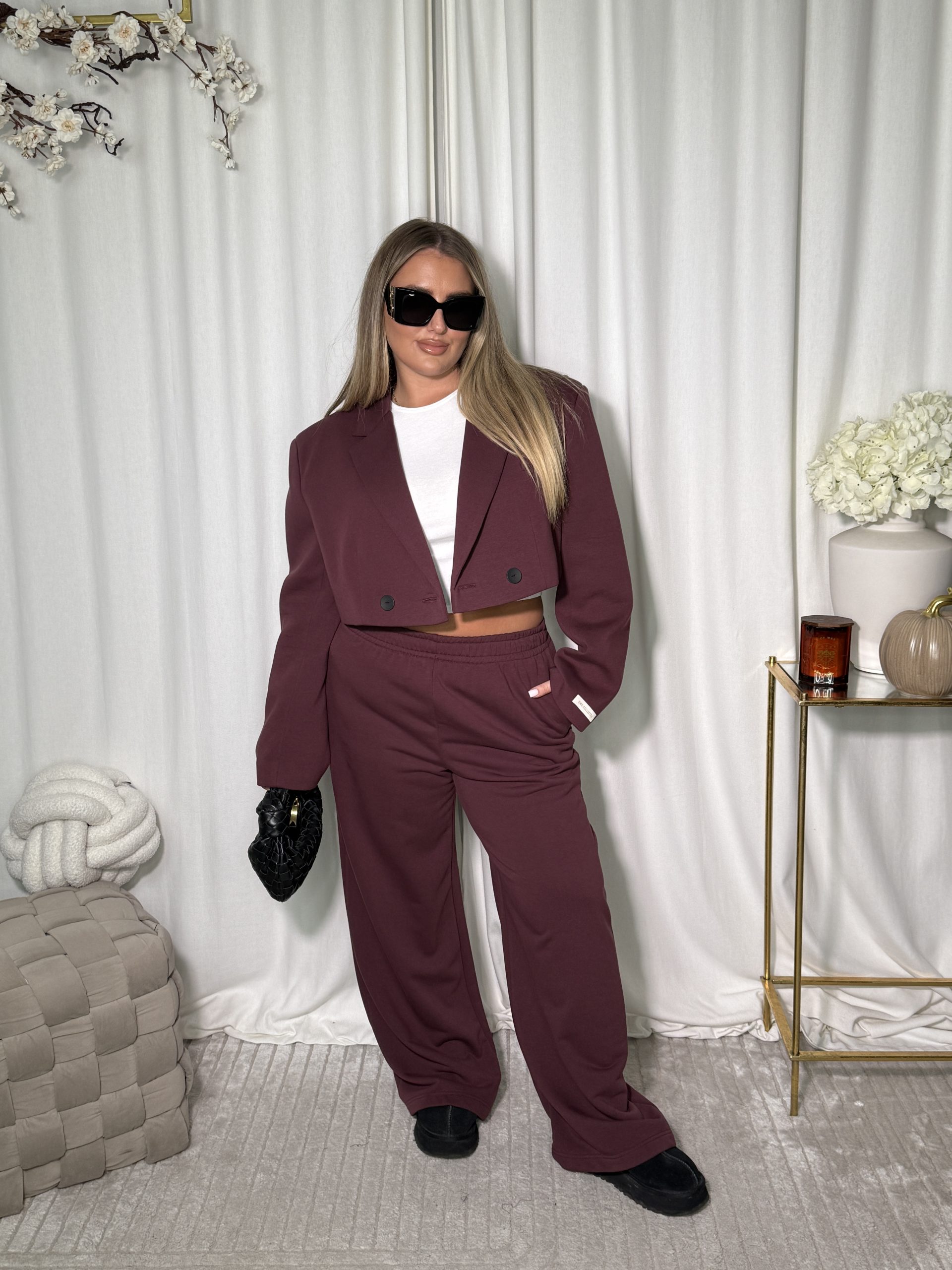 Komplet Laurena Bordo - obrazek 4