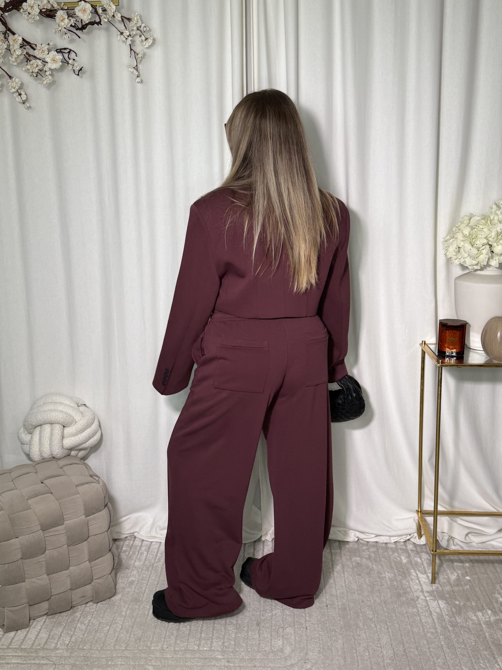 Komplet Laurena Bordo - obrazek 2