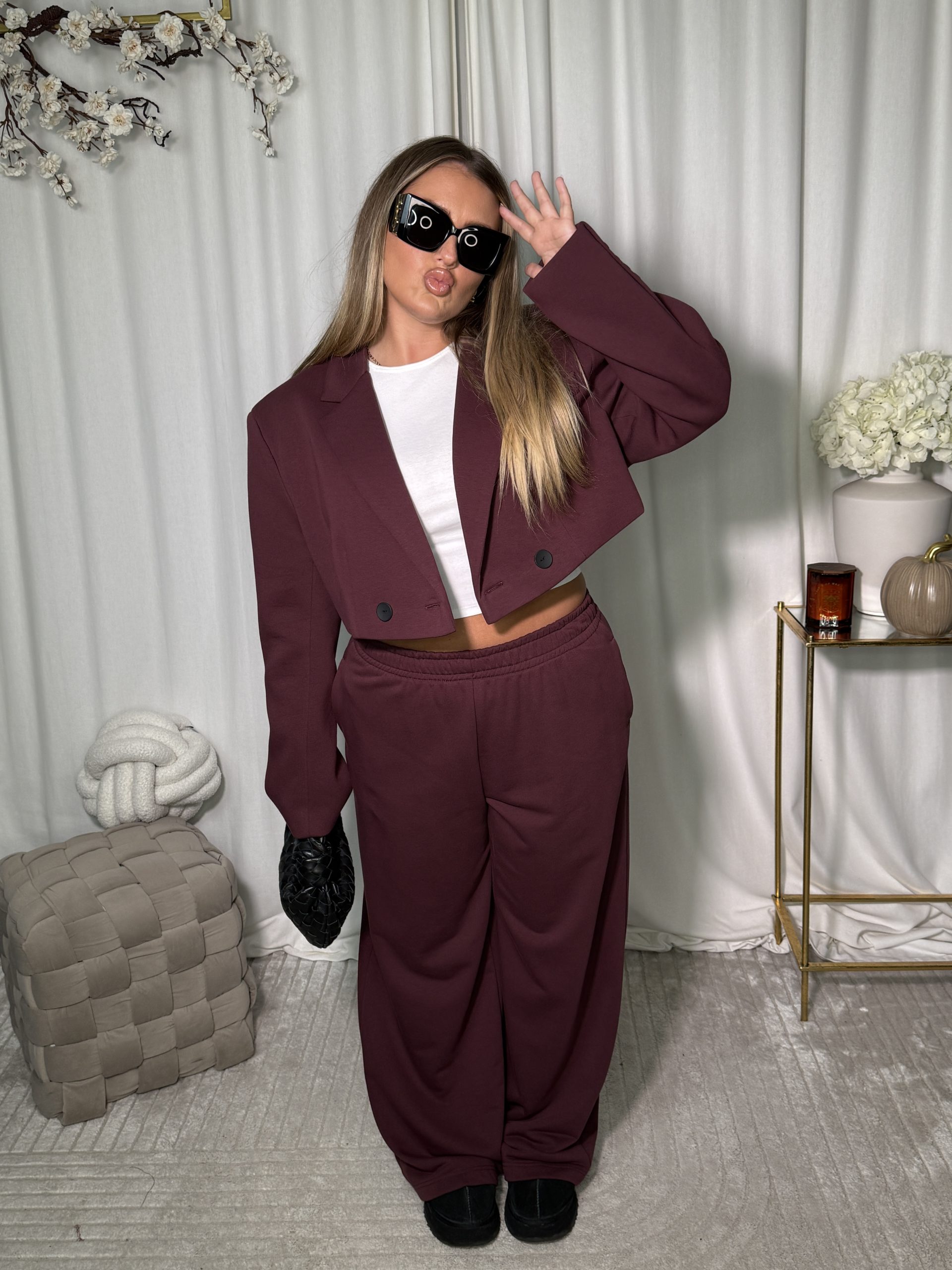 Komplet Laurena Bordo - obrazek 6