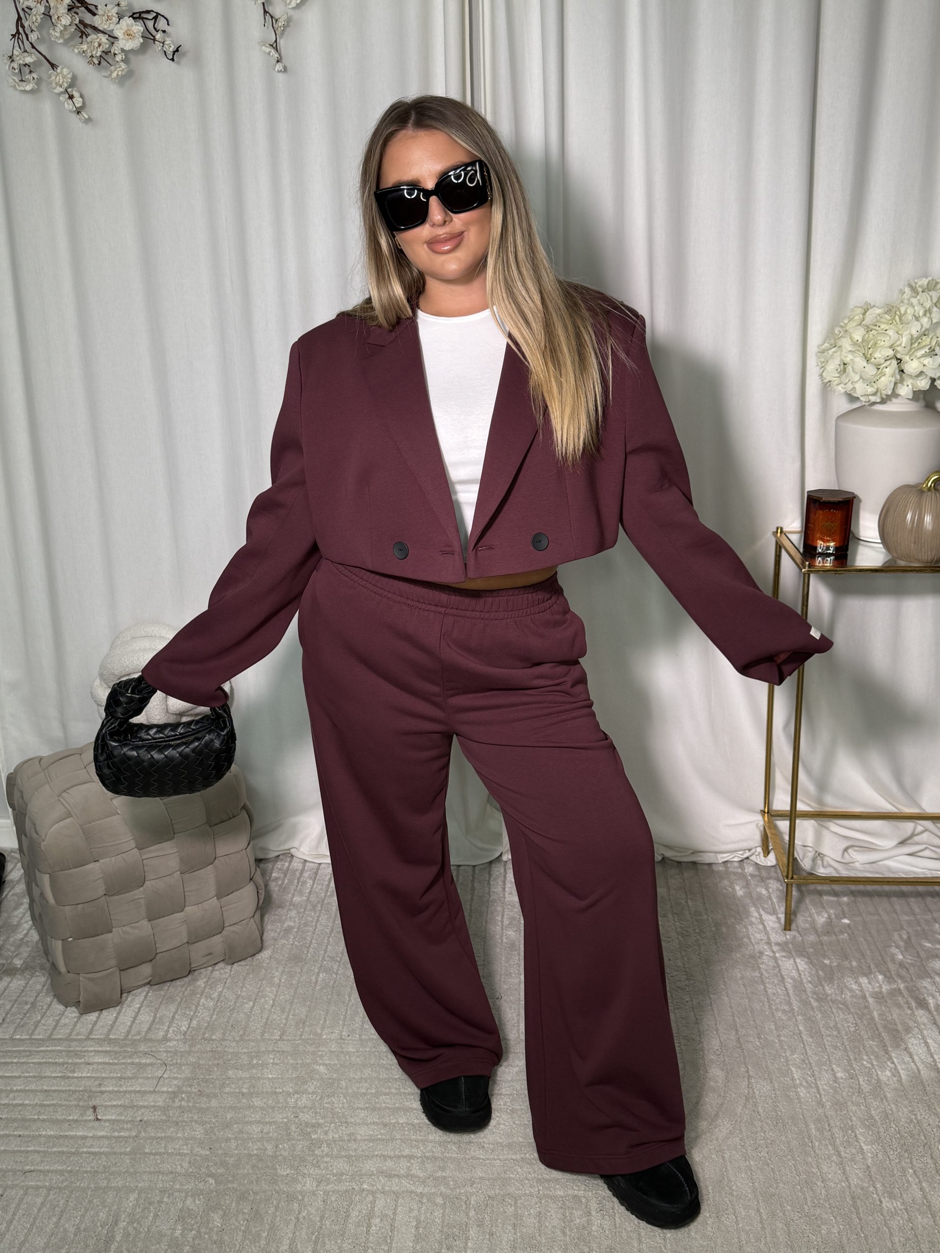 Komplet Laurena Bordo