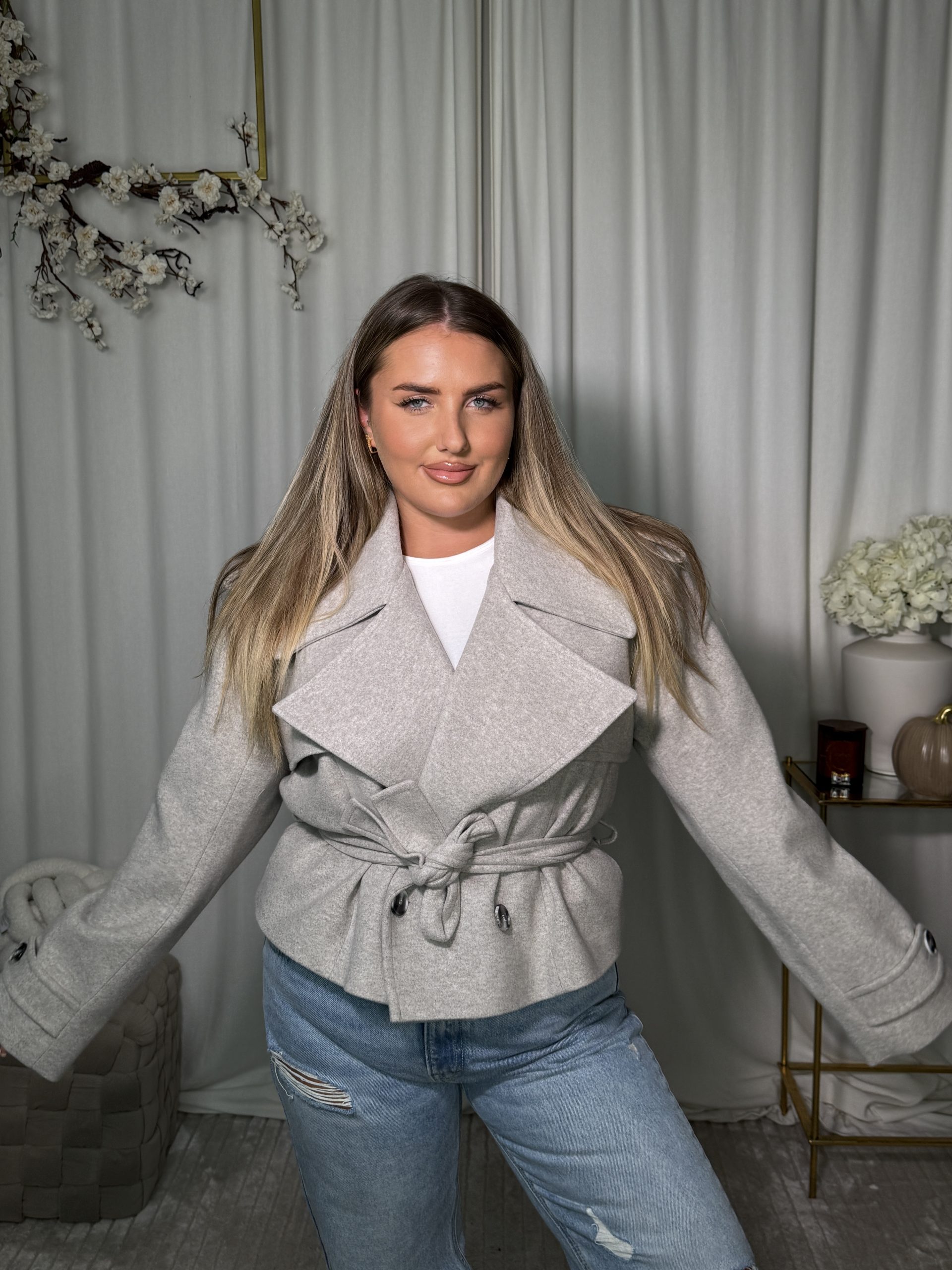 Płaszczyk Merem Grey - obrazek 6