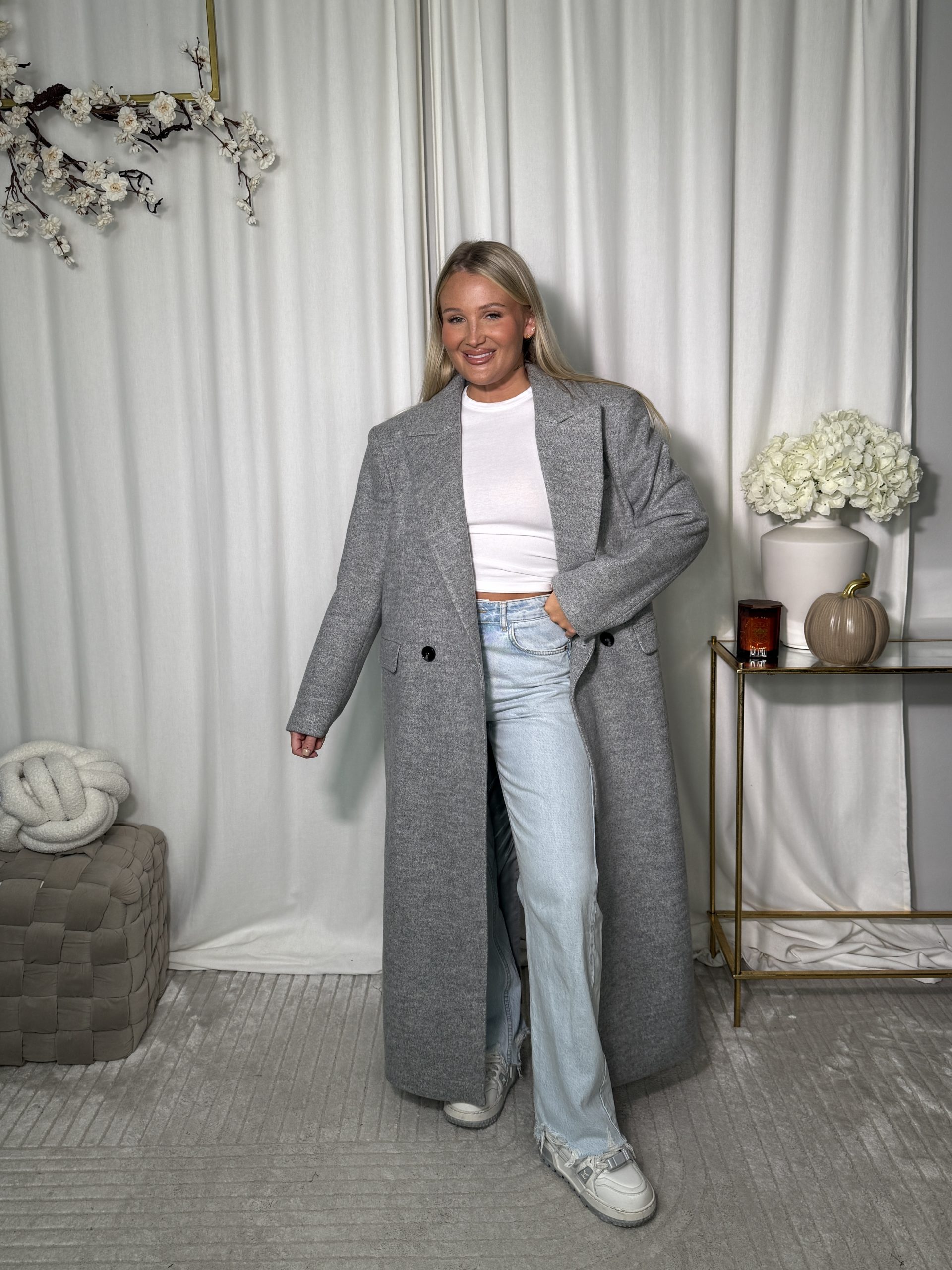 Płaszcz Madina Grey - obrazek 3