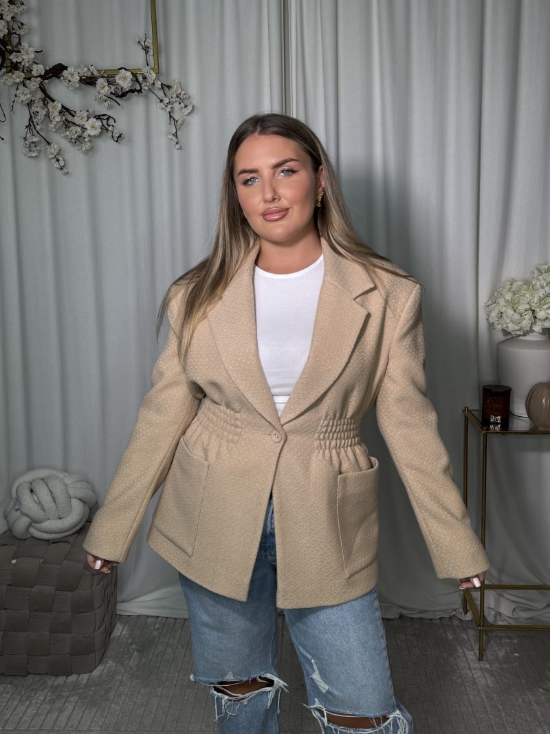 Marynarka Silesia Beige