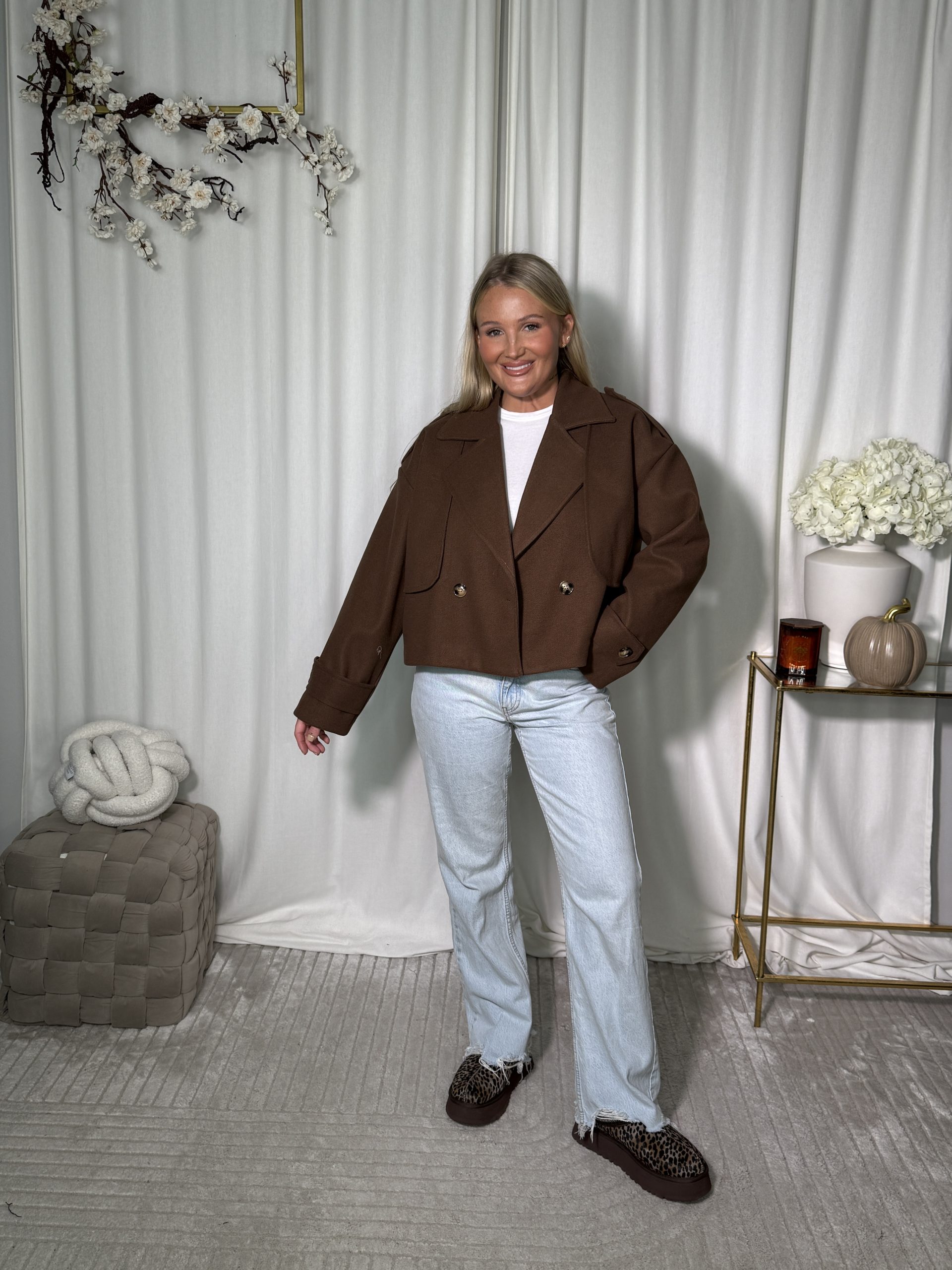 Płaszczyk Tezeni Brown - obrazek 3