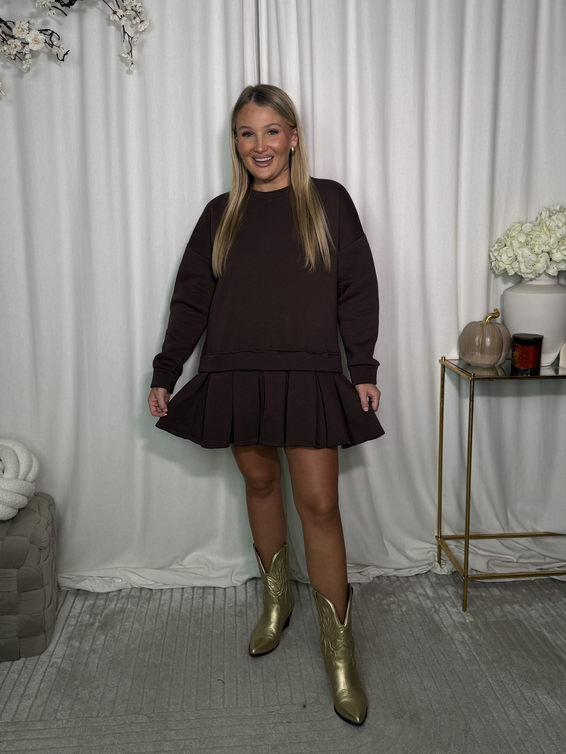 Sukienka Felina Brown - obrazek 6