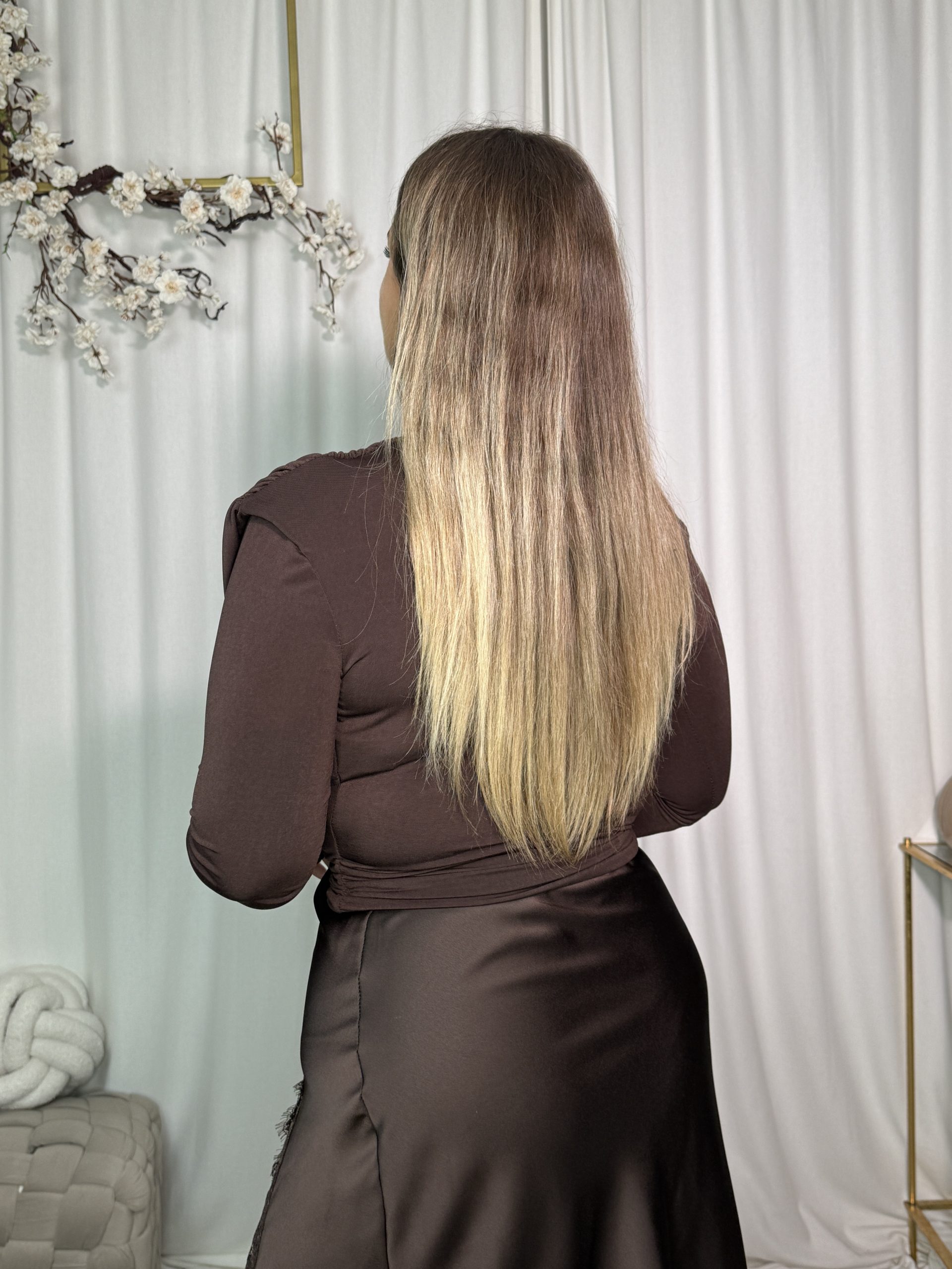 Bluzka Doppie Brown - obrazek 3