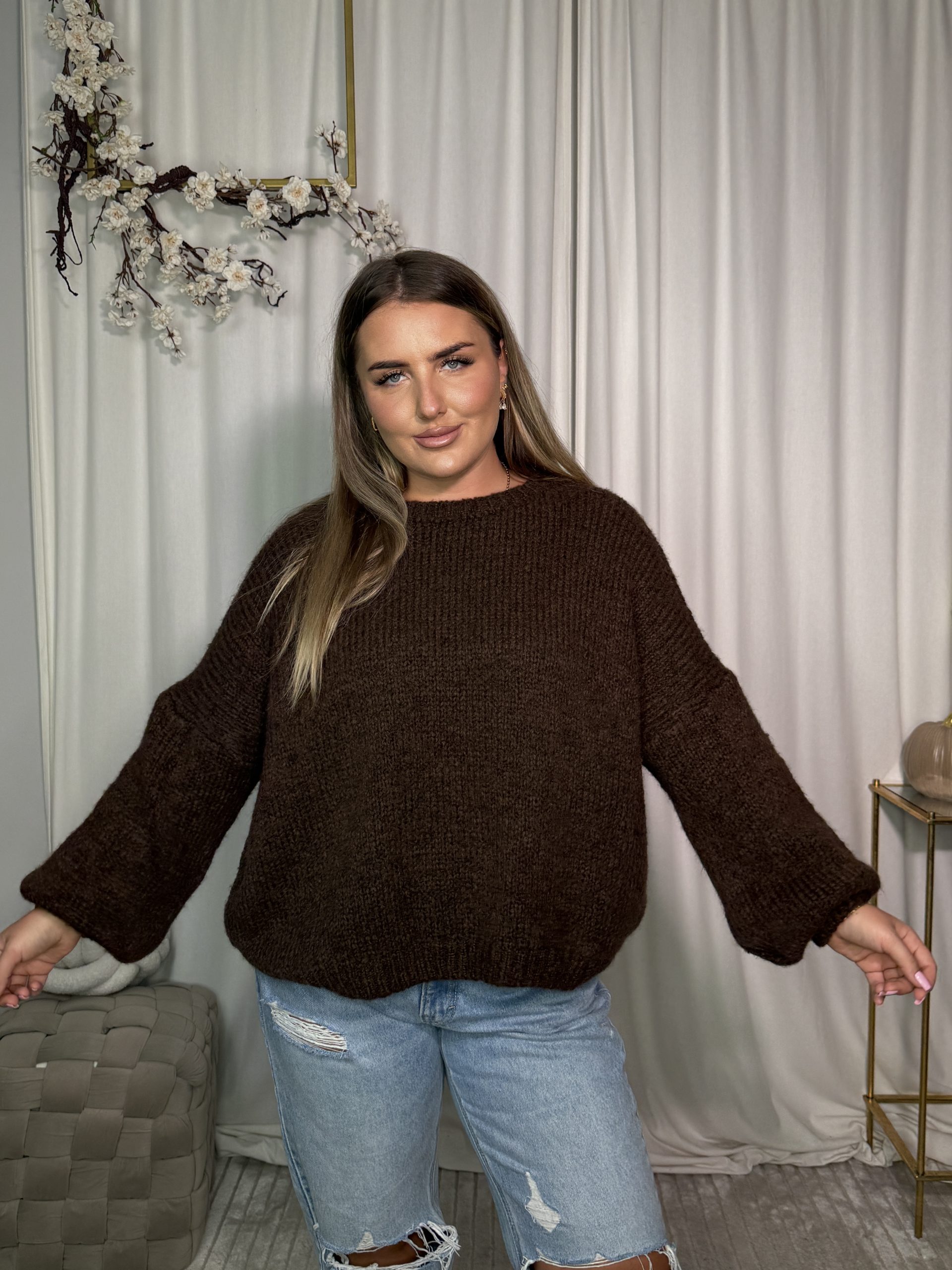 Sweter Sabine Brown - obrazek 4