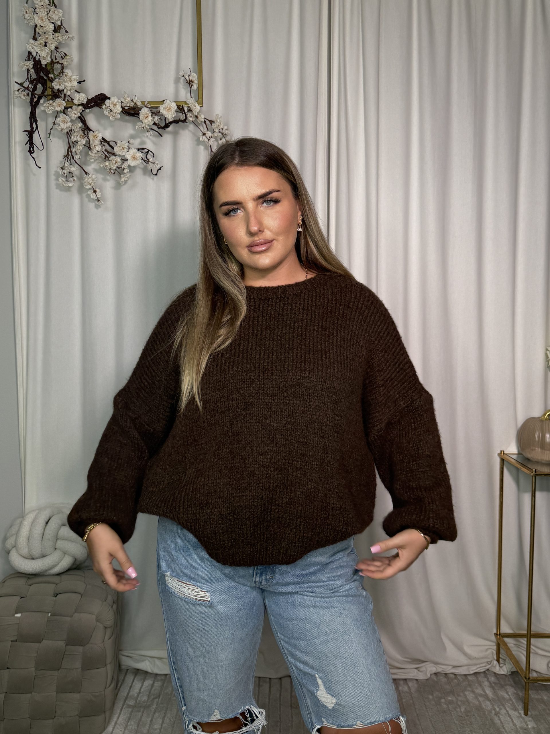 Sweter Sabine Brown - obrazek 2