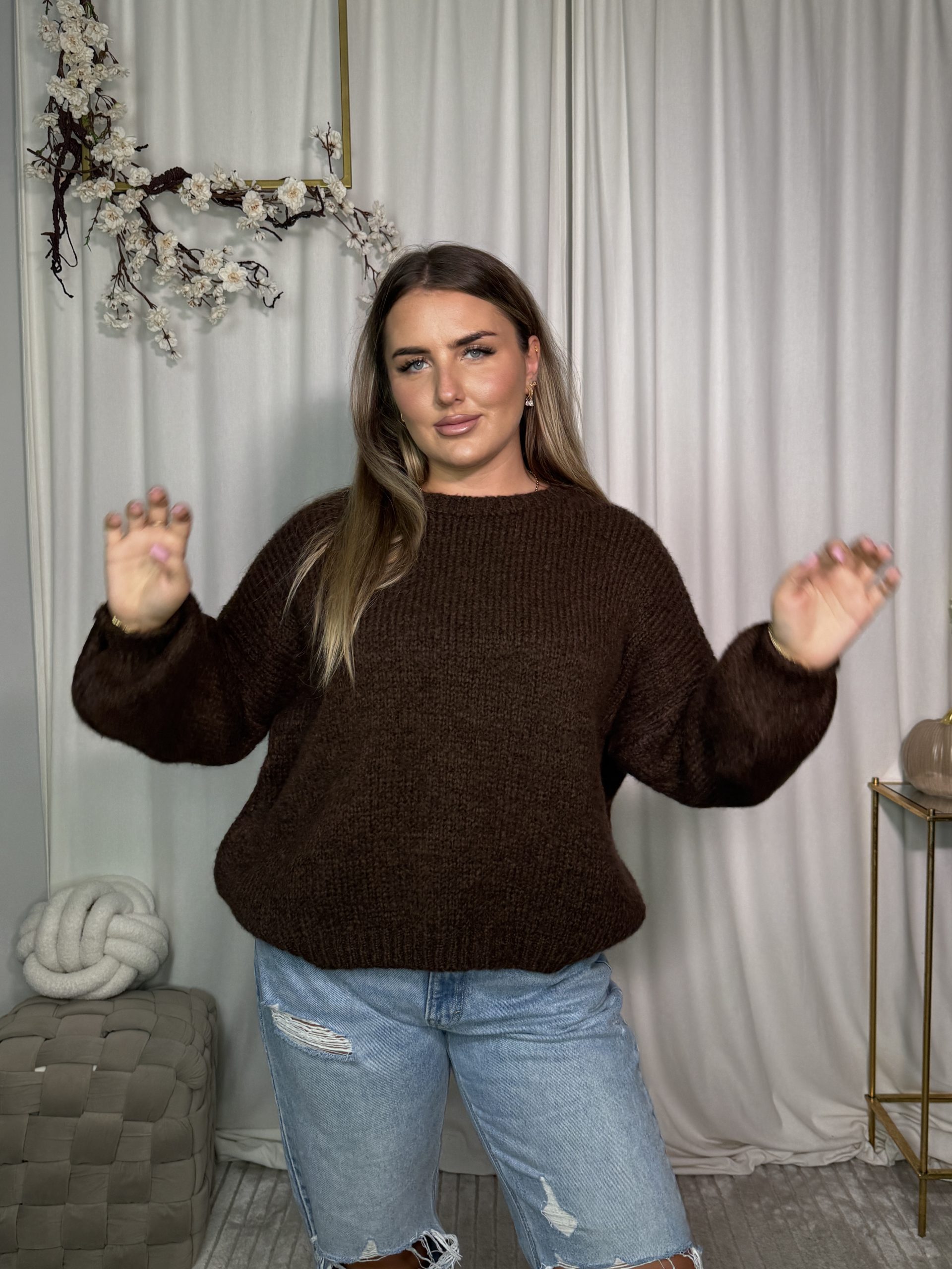 Sweter Sabine Brown - obrazek 3