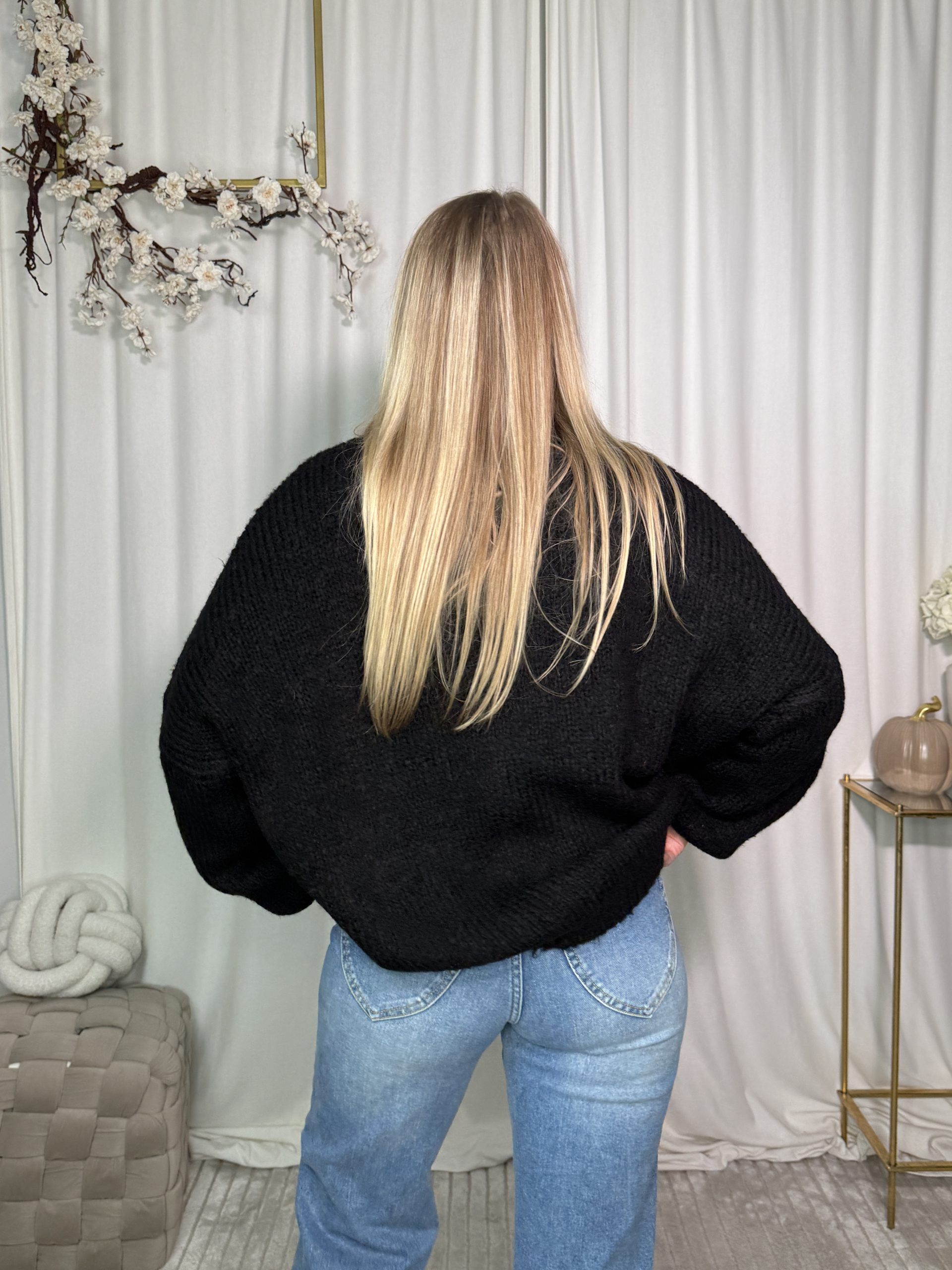 Sweter Melanie Black - obrazek 2