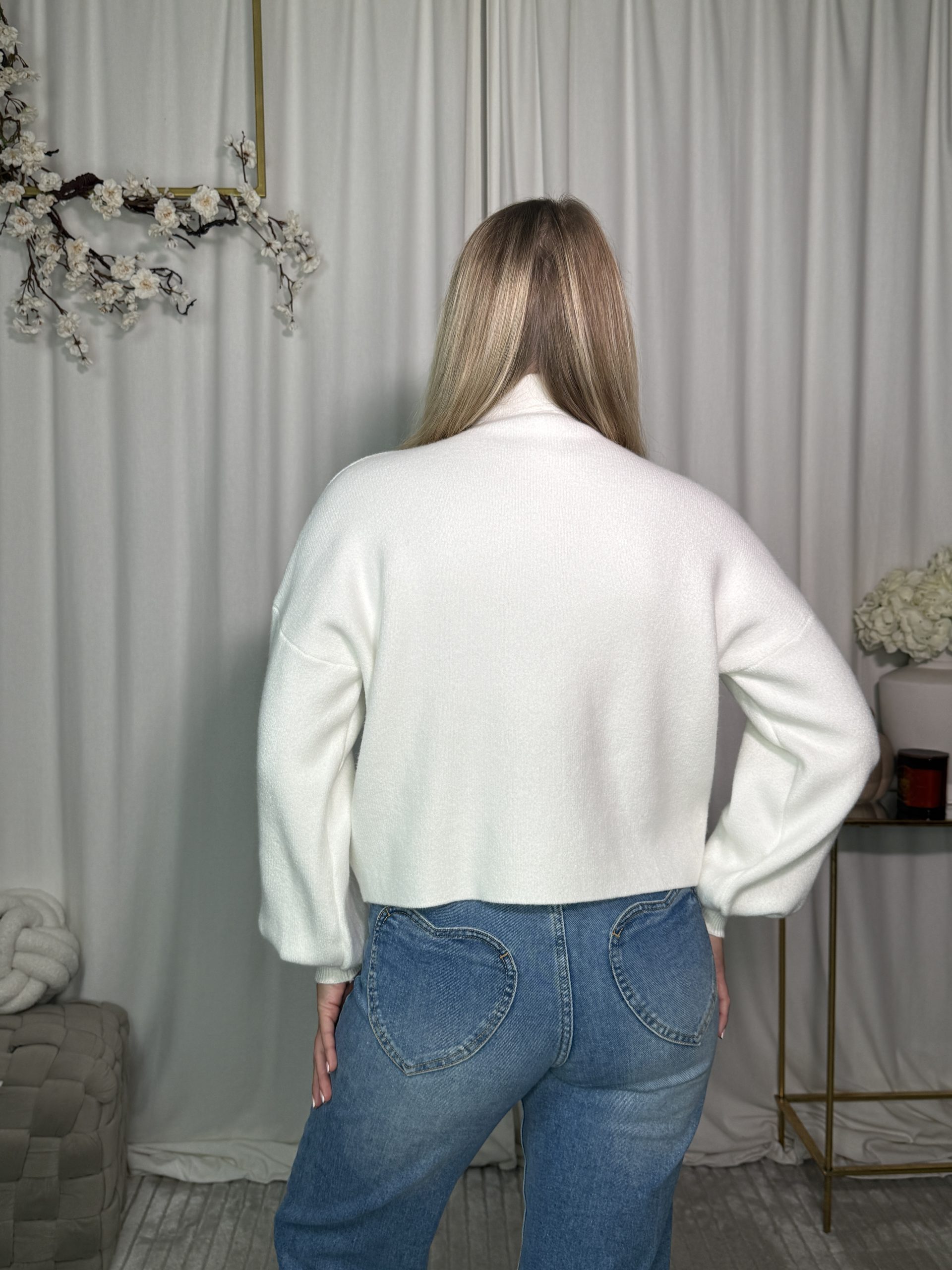 Sweter Telimo White - obrazek 7