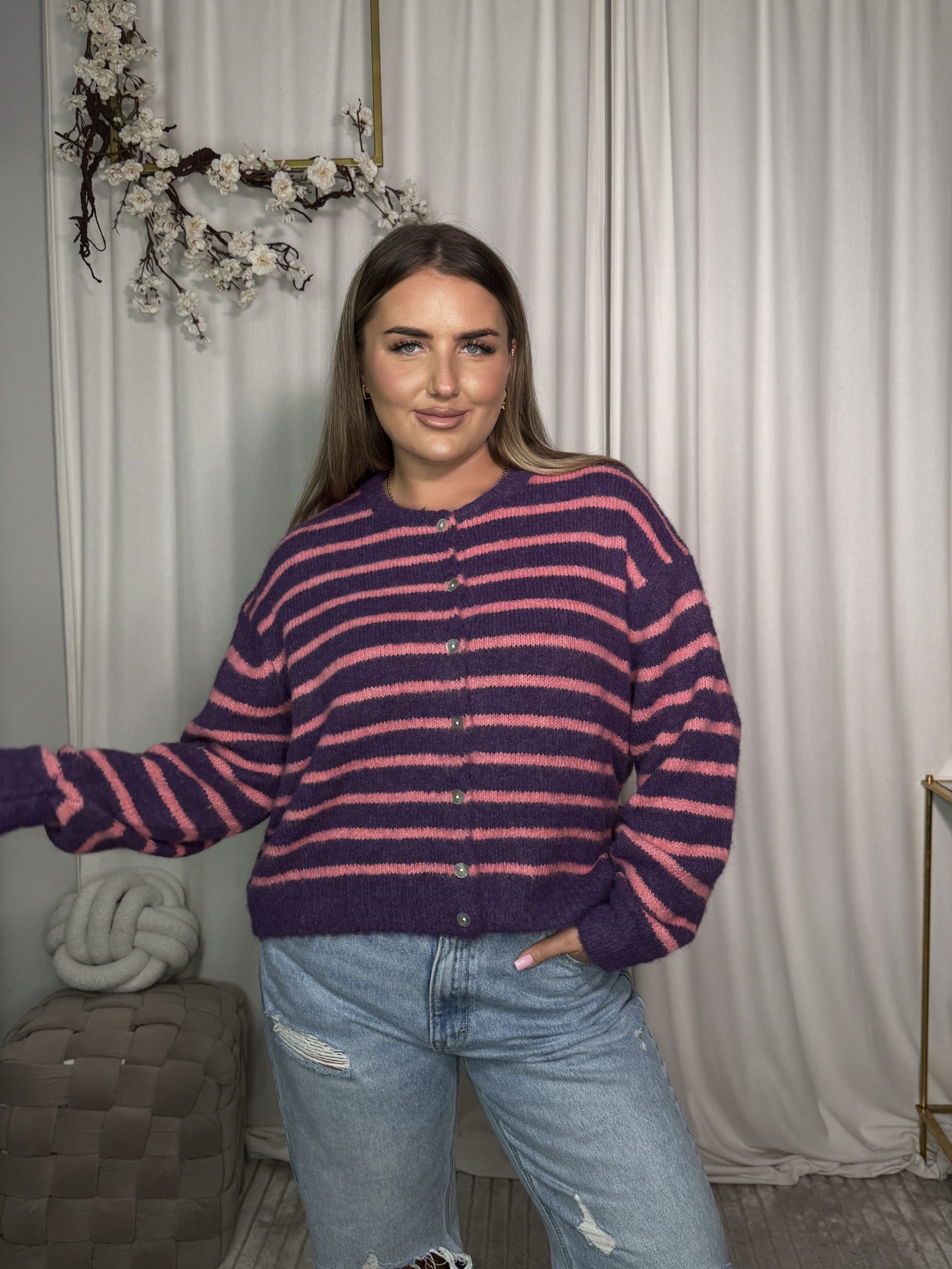 Sweter Swetty Pink Violet - obrazek 2