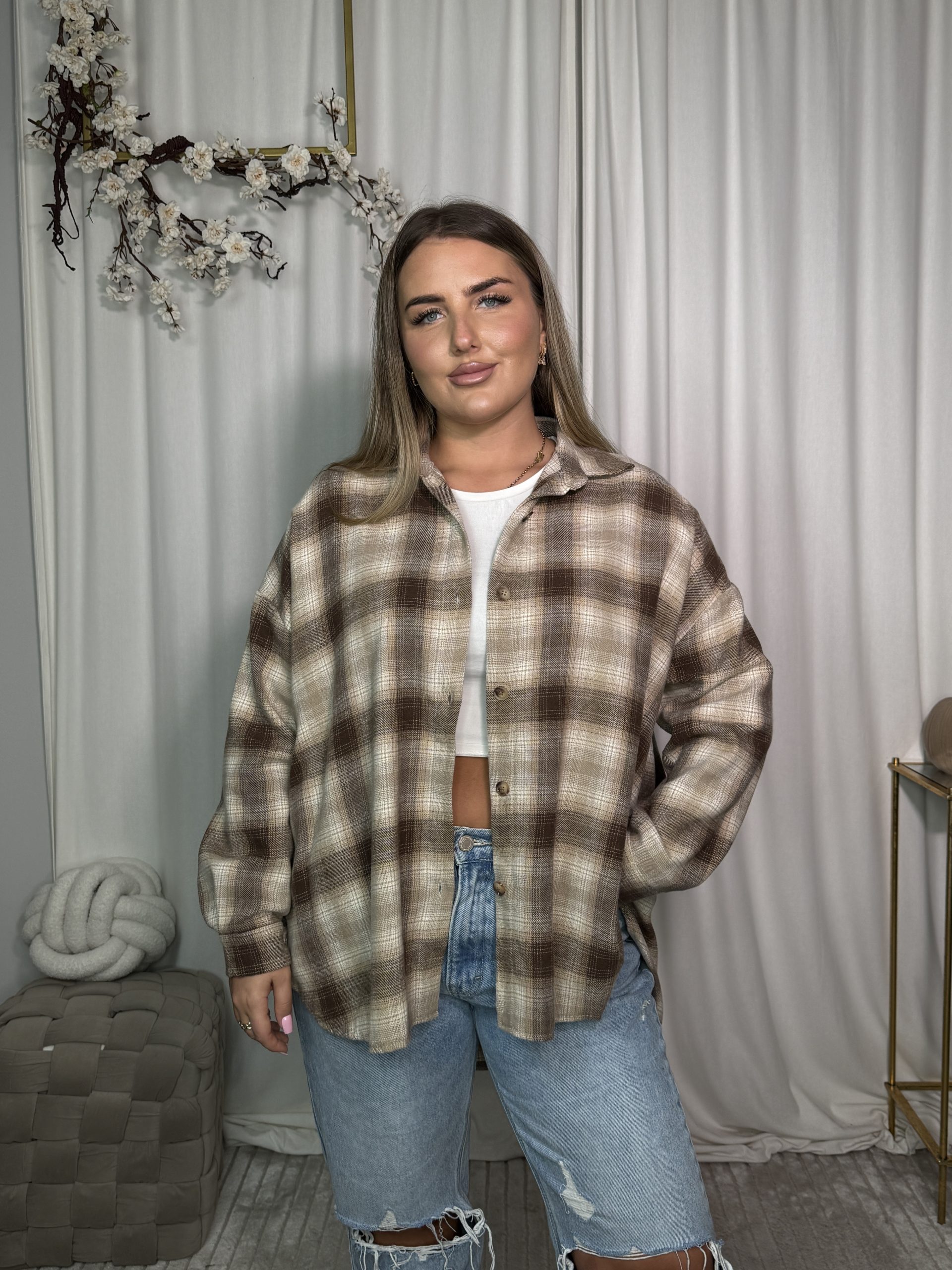 Koszula Suella Creamy Beige - obrazek 3