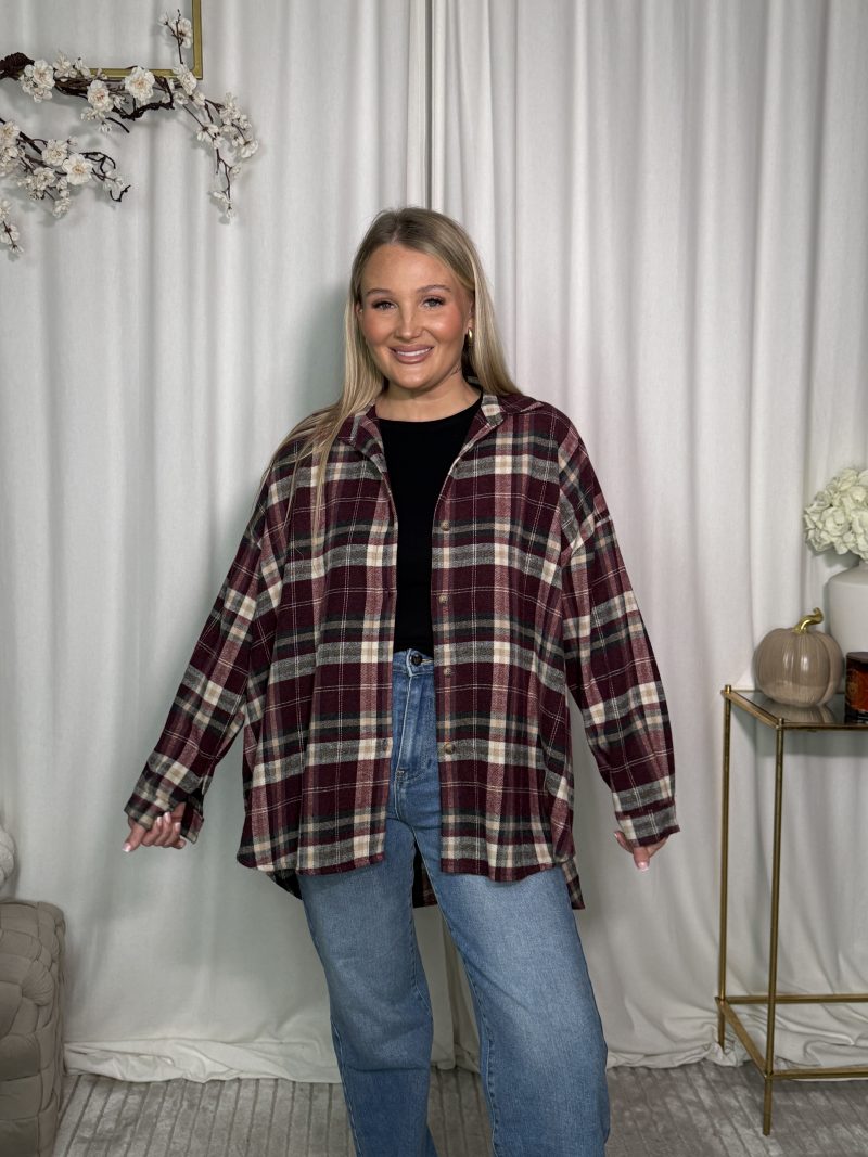 Koszula Suella Bordo