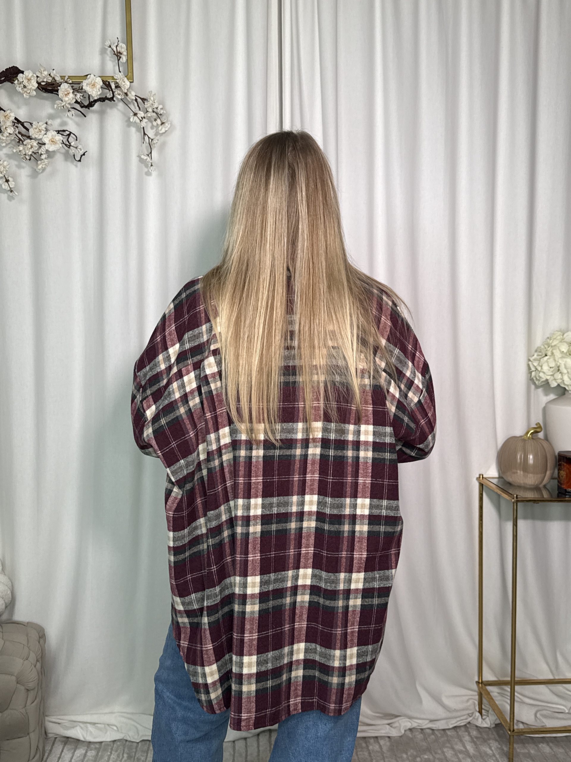 Koszula Suella Bordo - obrazek 3