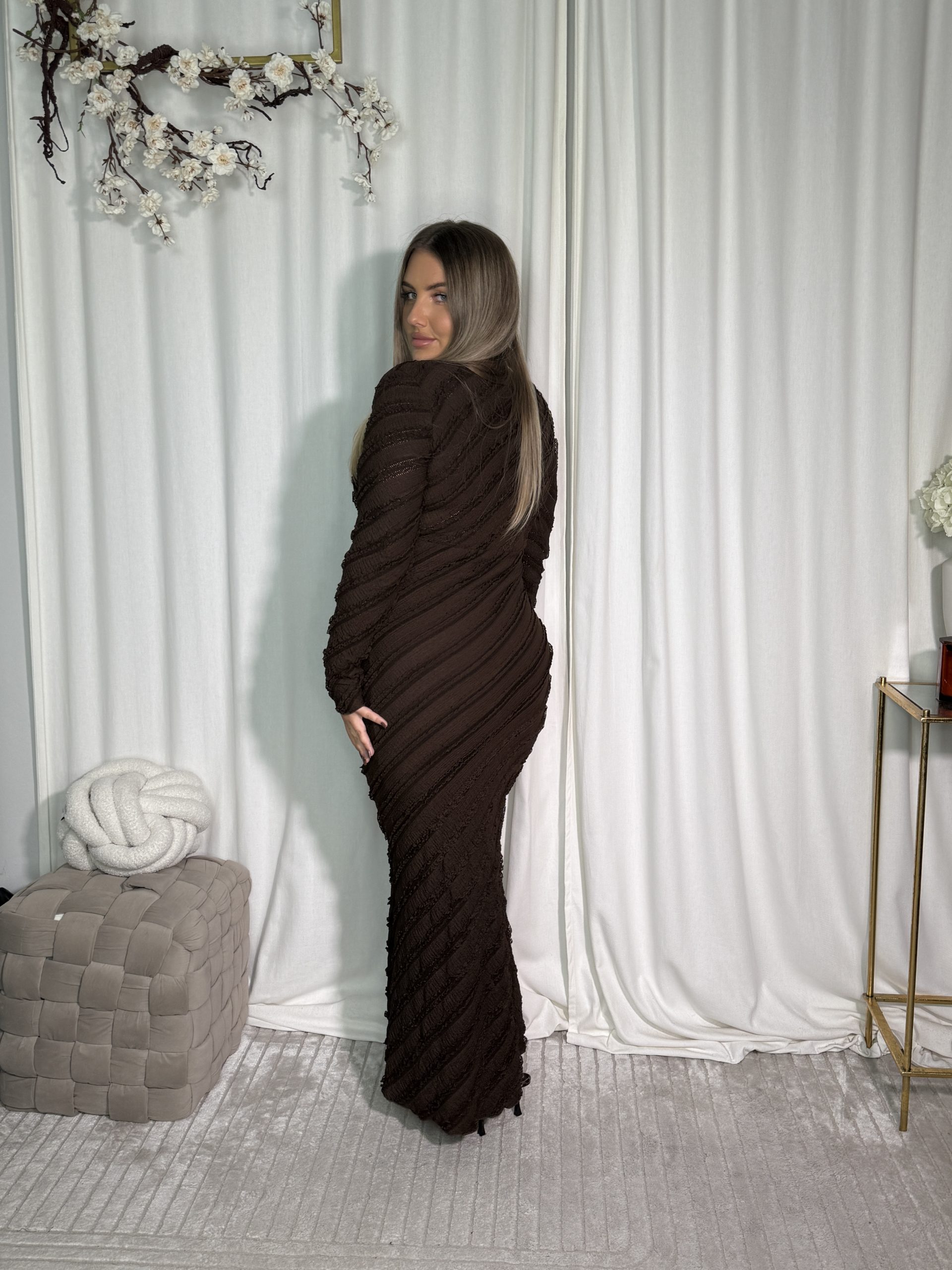 Sukienka Cocona Brown - obrazek 7