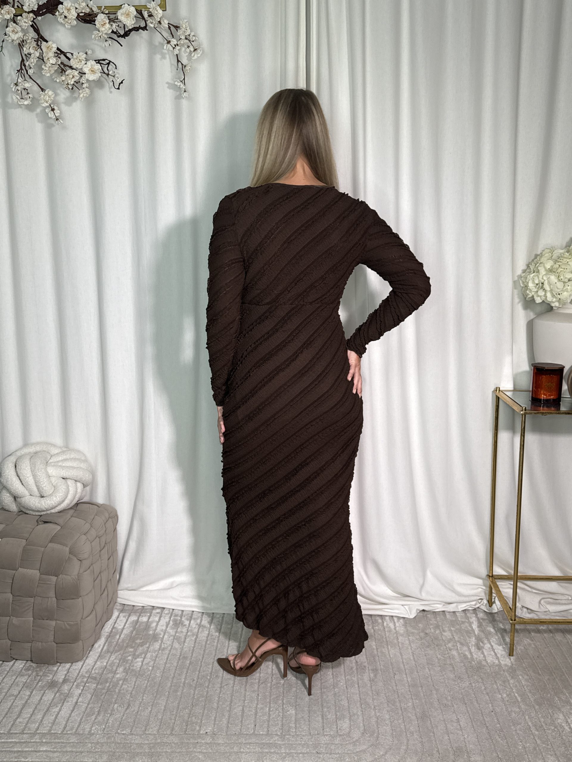 Sukienka Cocona Brown - obrazek 9