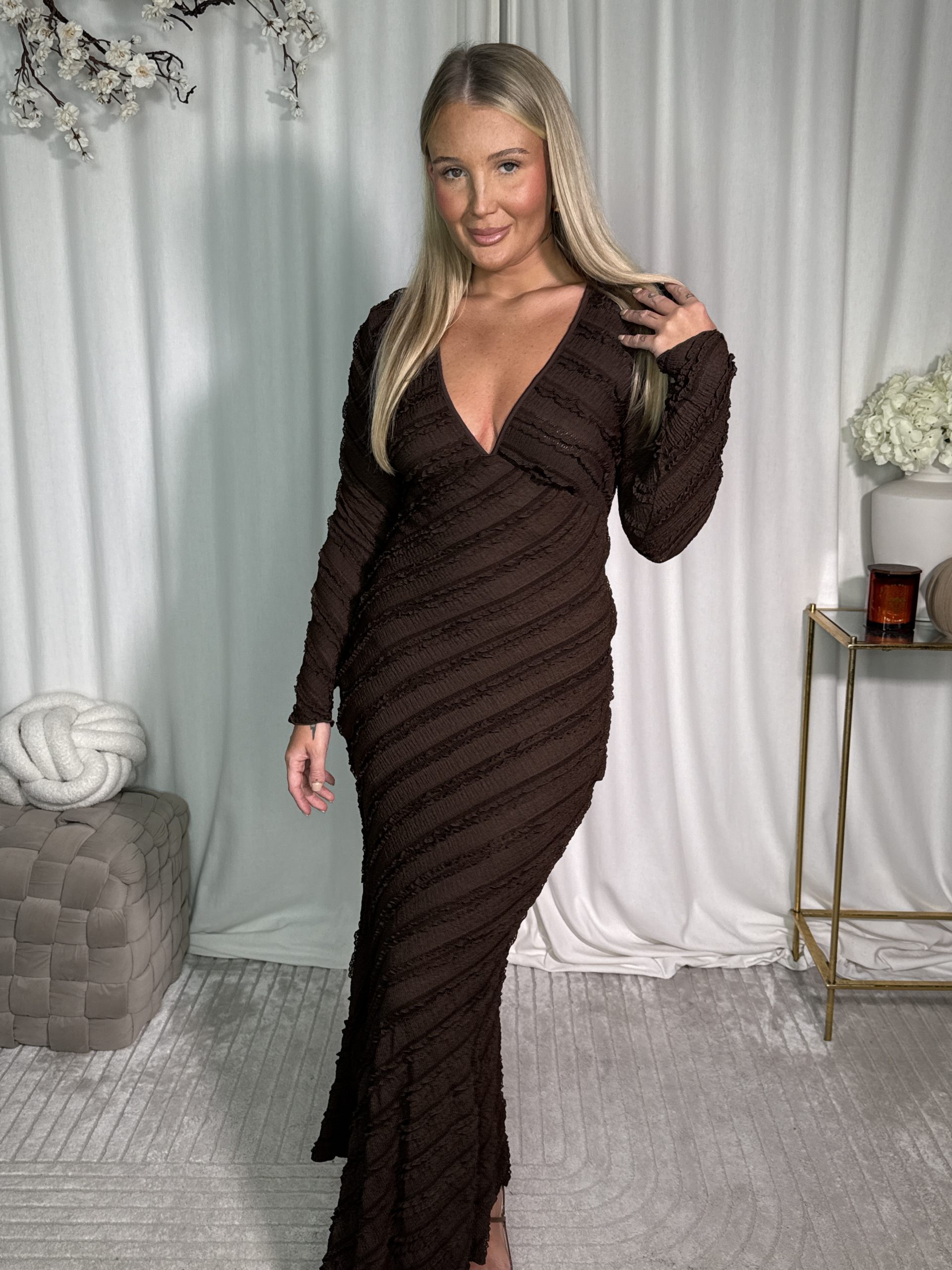 Sukienka Cocona Brown - obrazek 2