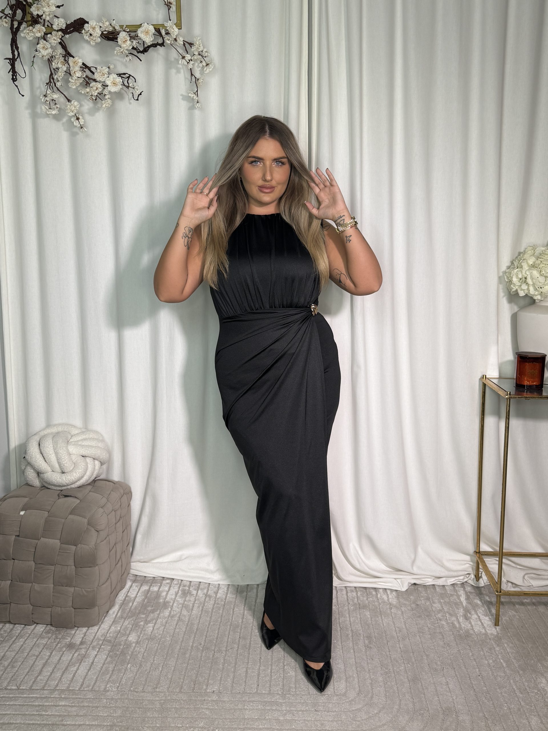 Sukienka Fusani Black - obrazek 9