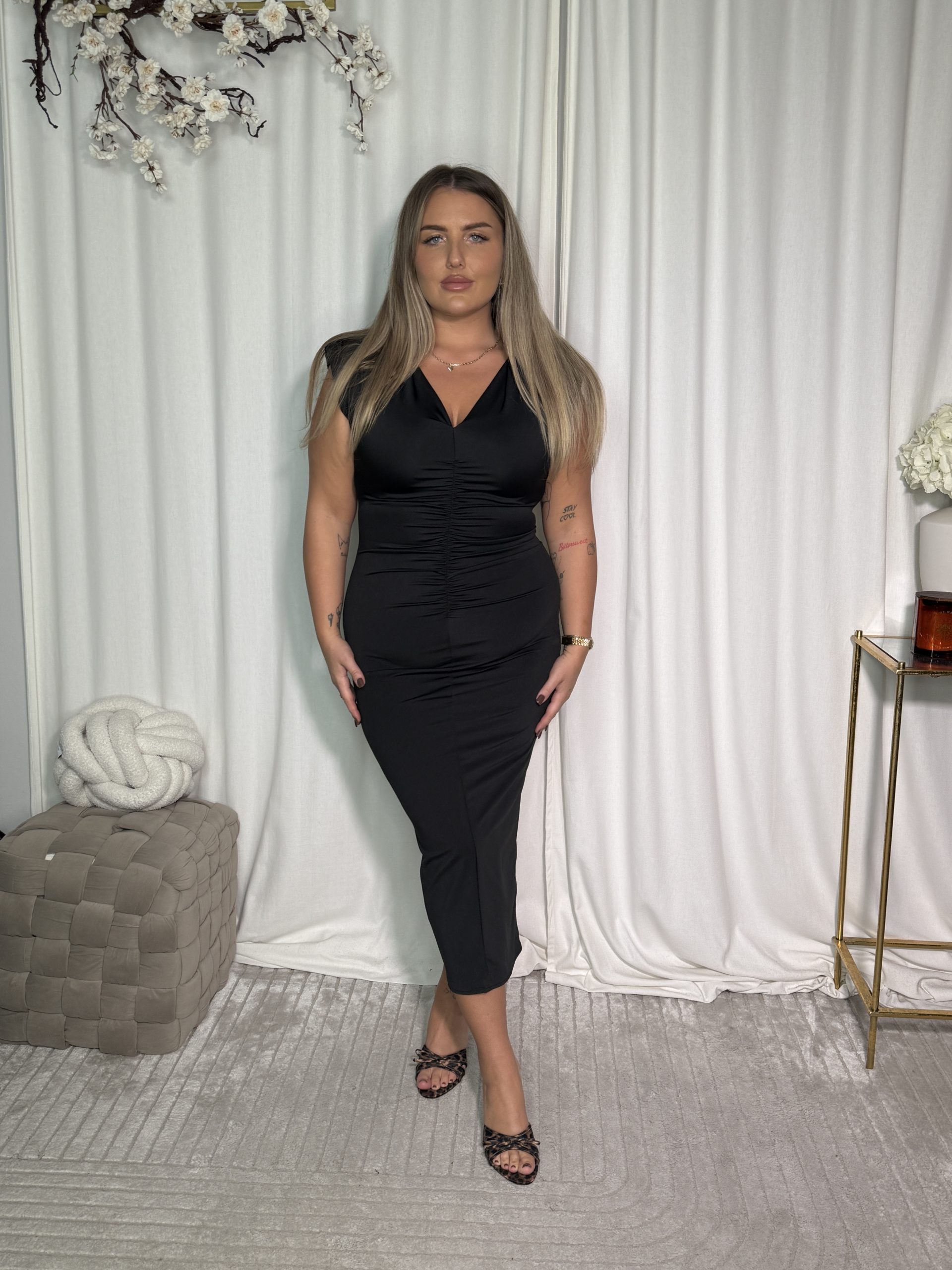 Sukienka Nuna Black - obrazek 4