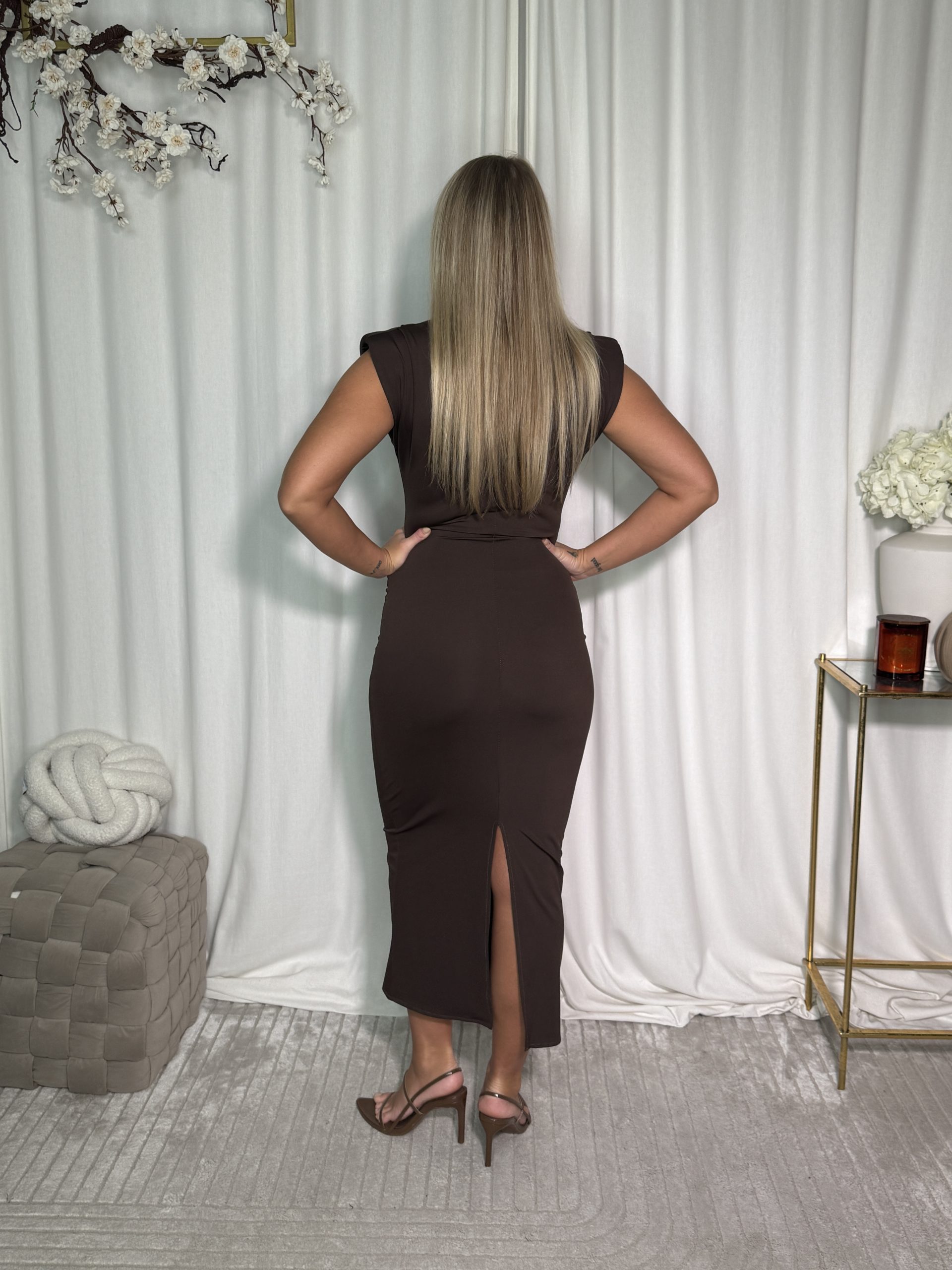 Sukienka Nuna Brown - obrazek 3