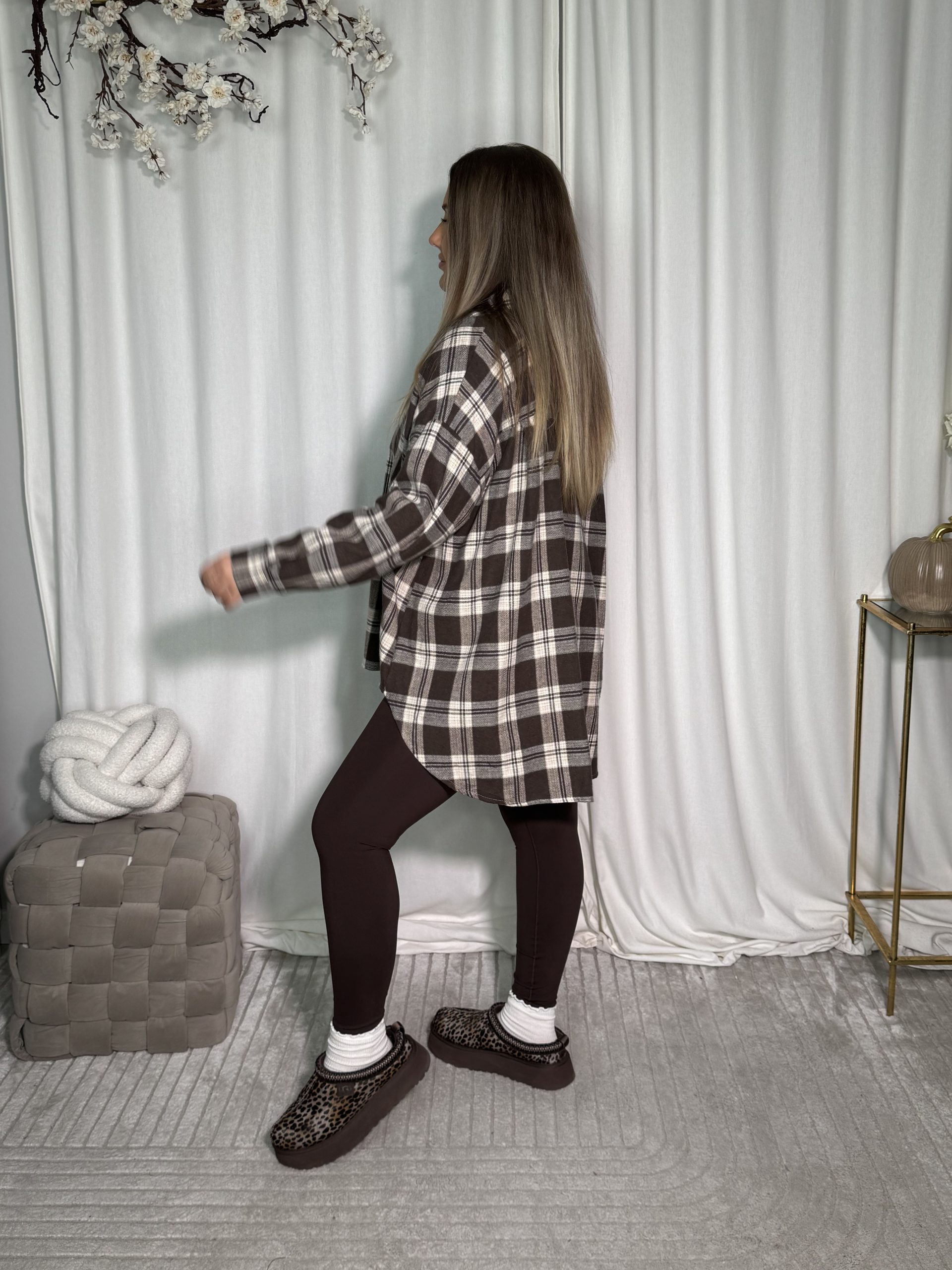 Koszula Suella Creamy Brown - obrazek 4