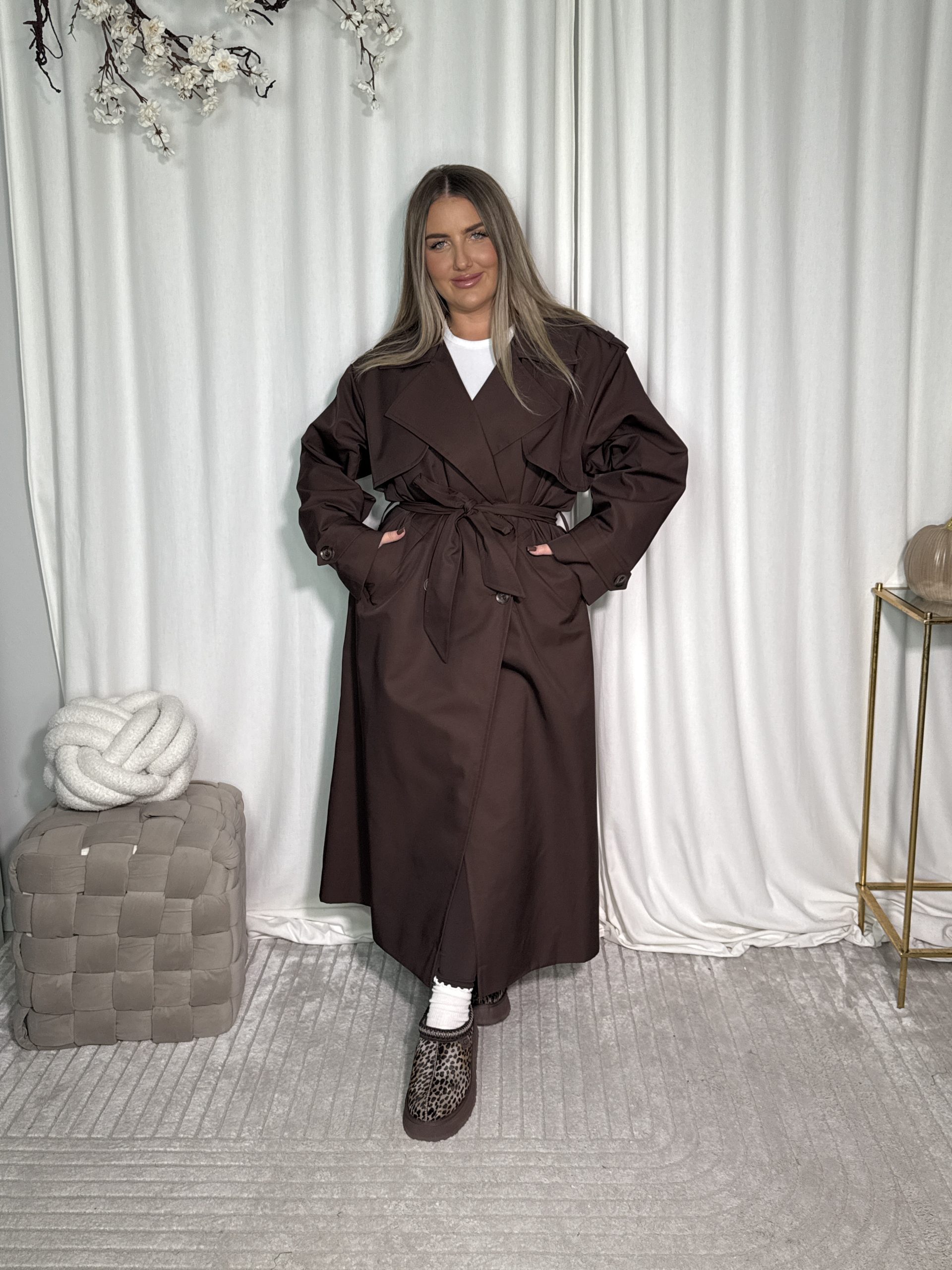 Płaszcz Marsel Brown - obrazek 3