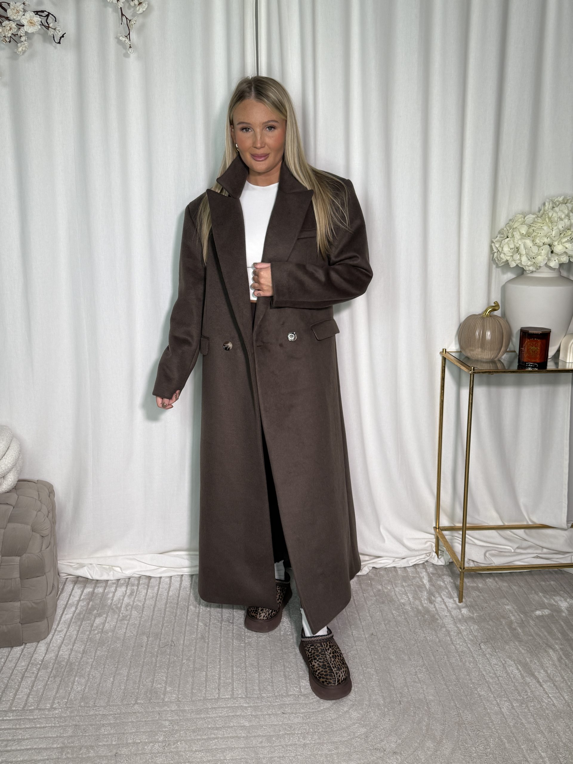 Płaszcz Madina Teddy Brown - obrazek 8