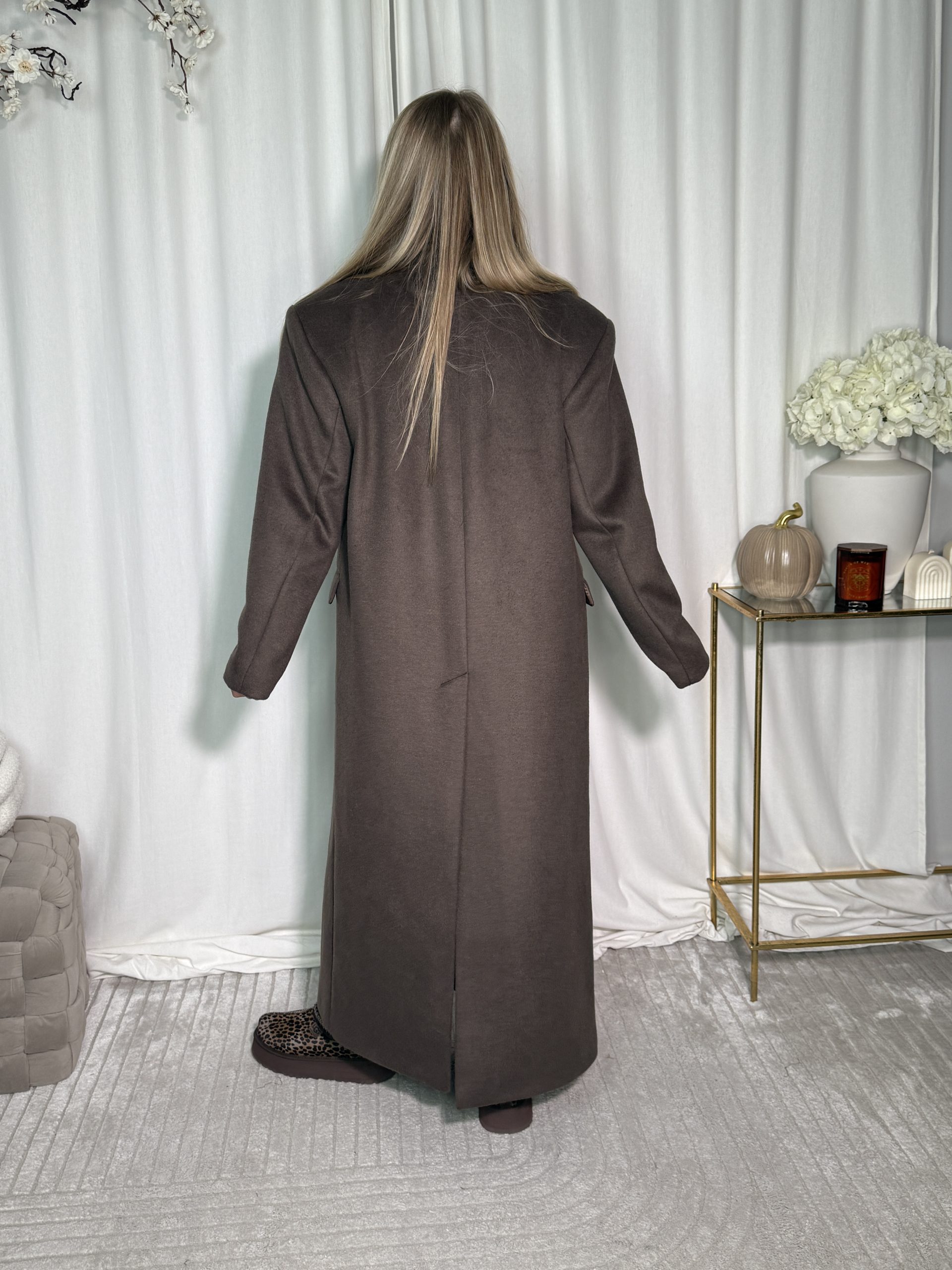 Płaszcz Madina Teddy Brown - obrazek 4