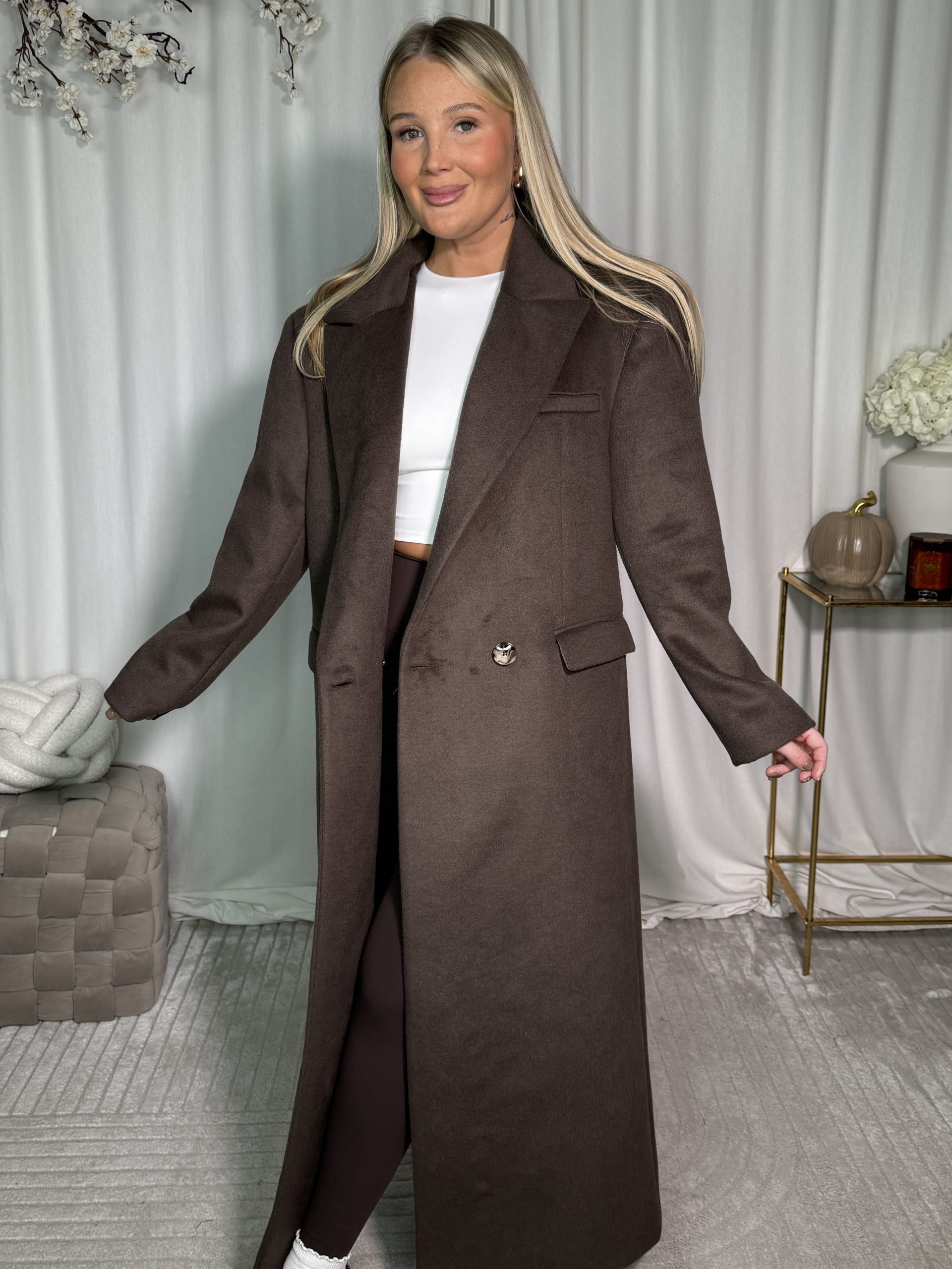 Płaszcz Madina Teddy Brown - obrazek 5