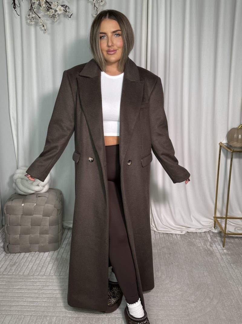 Płaszcz Madina Teddy Brown