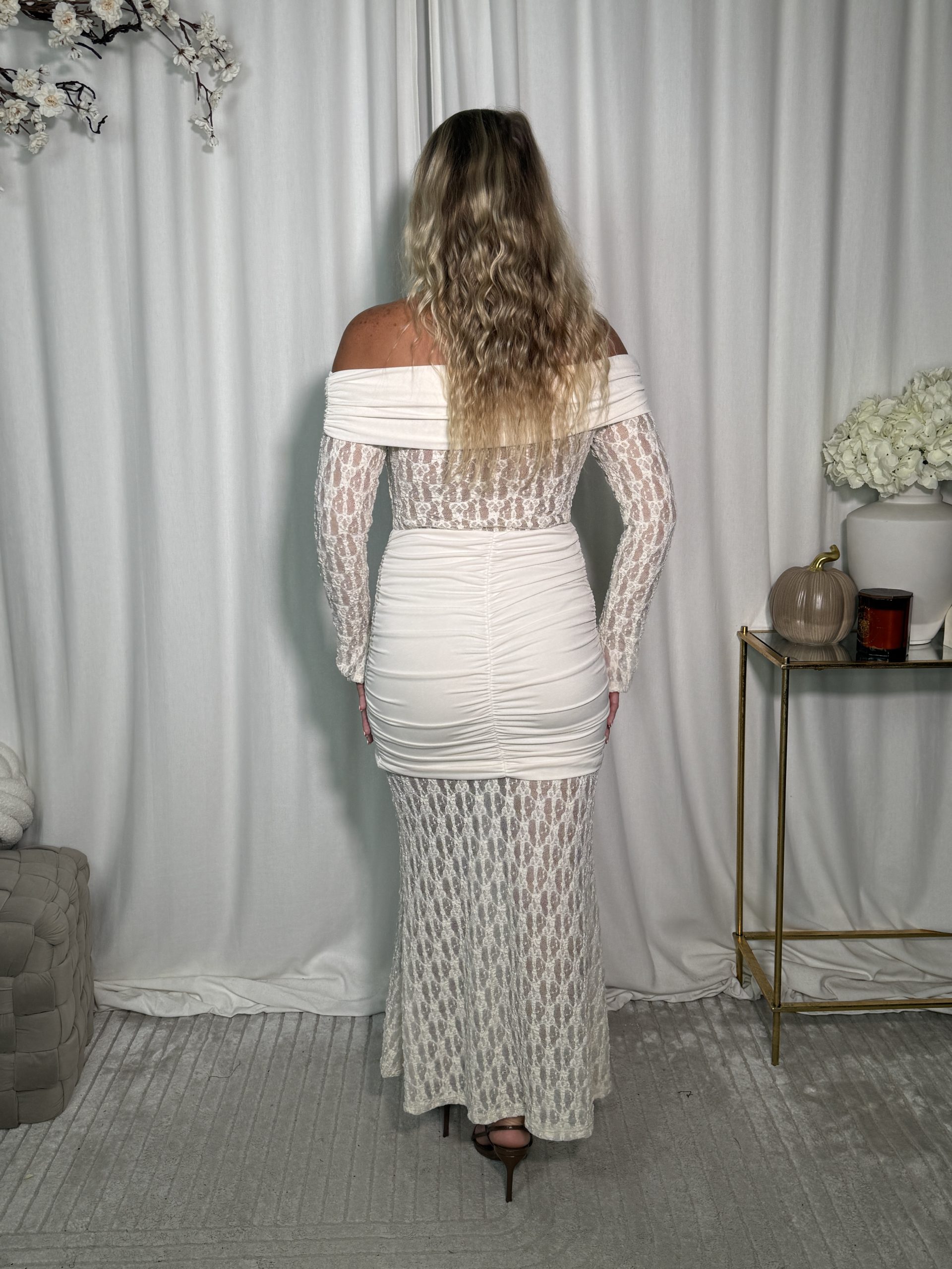 Sukienka Zendaya Creme - obrazek 3