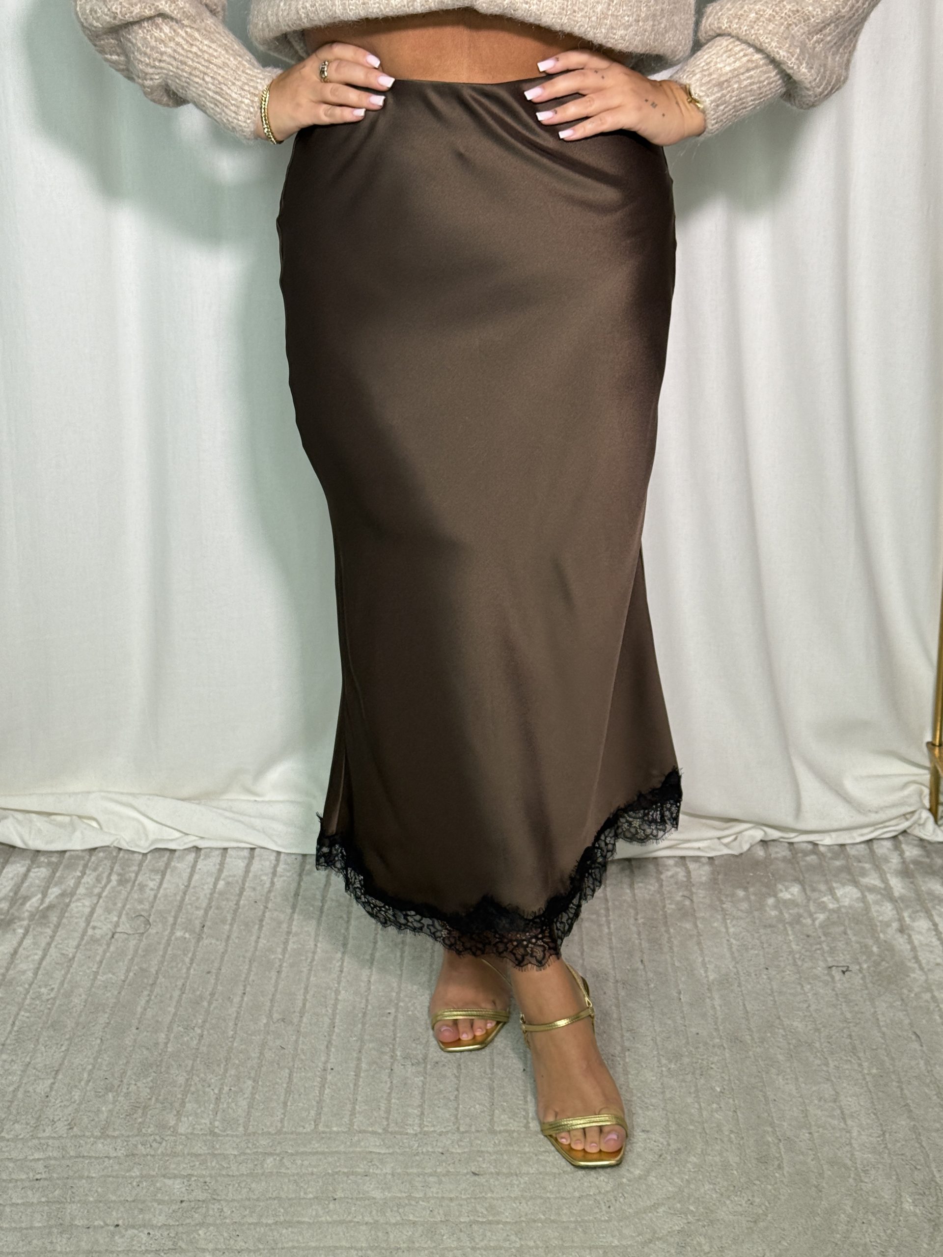 Spódniczka Inga Choco - obrazek 7