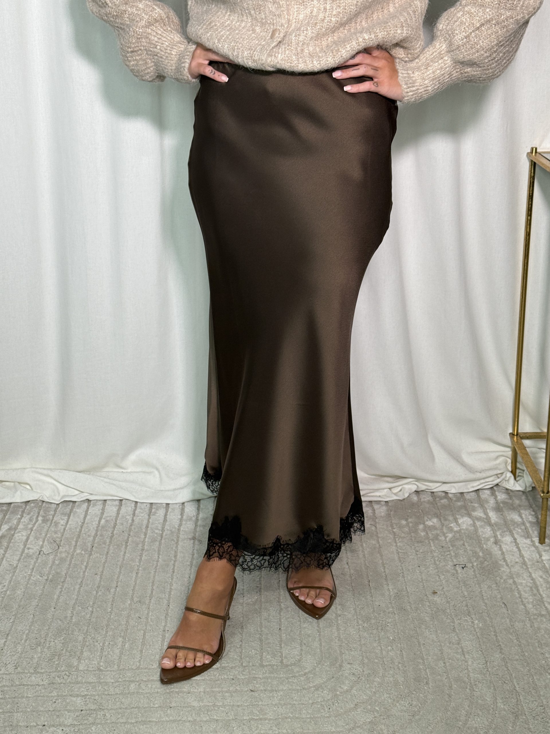 Spódniczka Inga Choco - obrazek 5