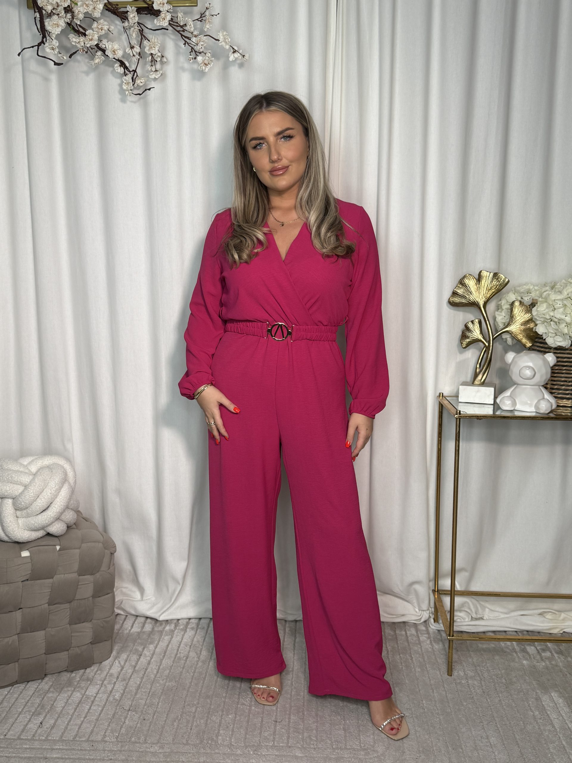 Kombinezon Meira Dark Pink - obrazek 2