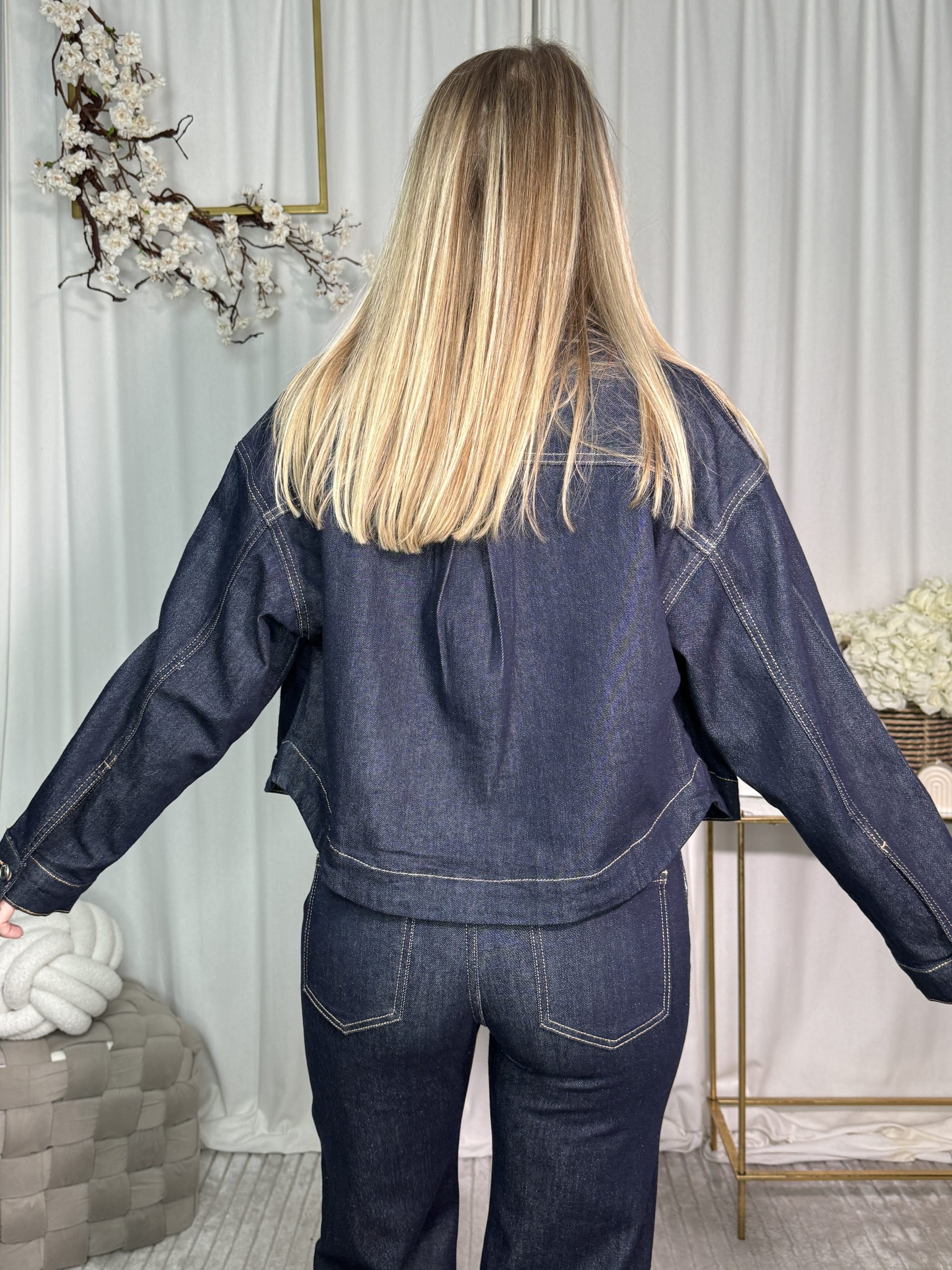 Katana Denime Dark Jeans - obrazek 6