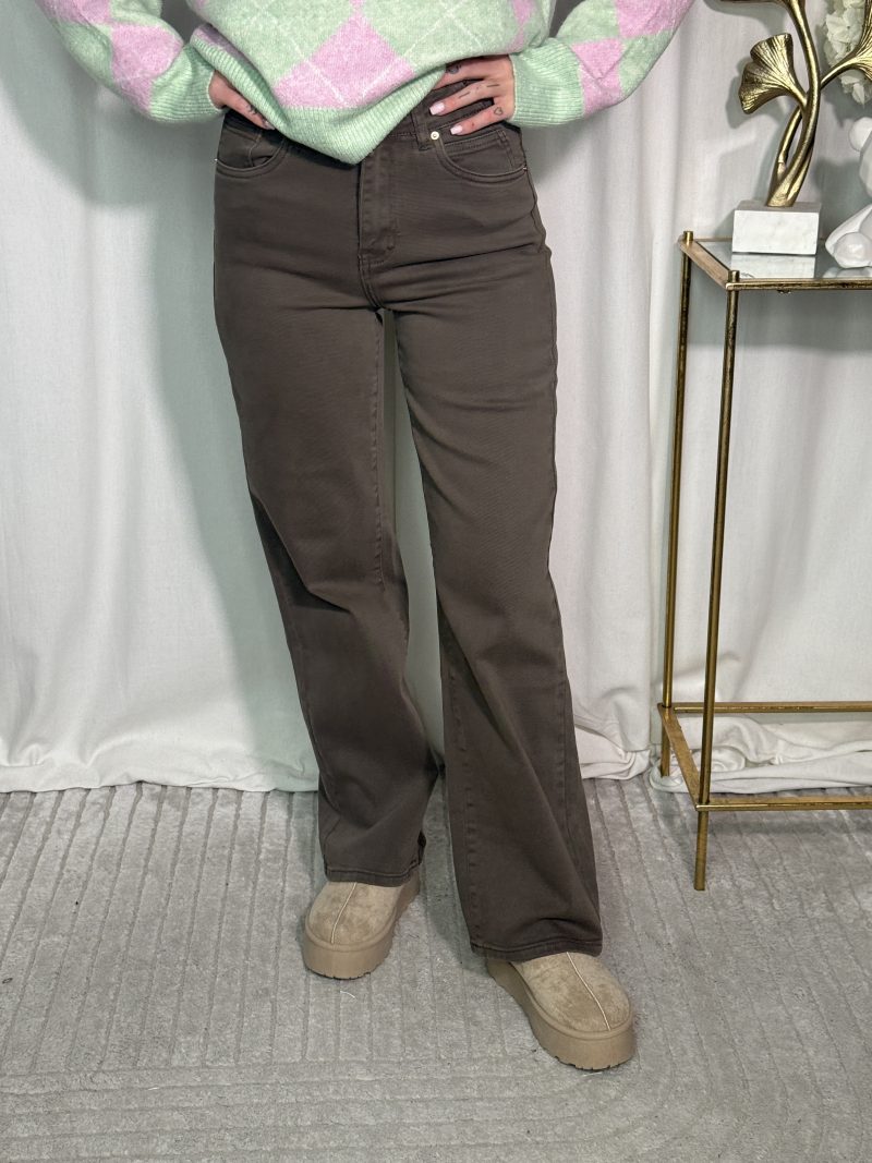 Spodnie Ivory Mokka Jeans