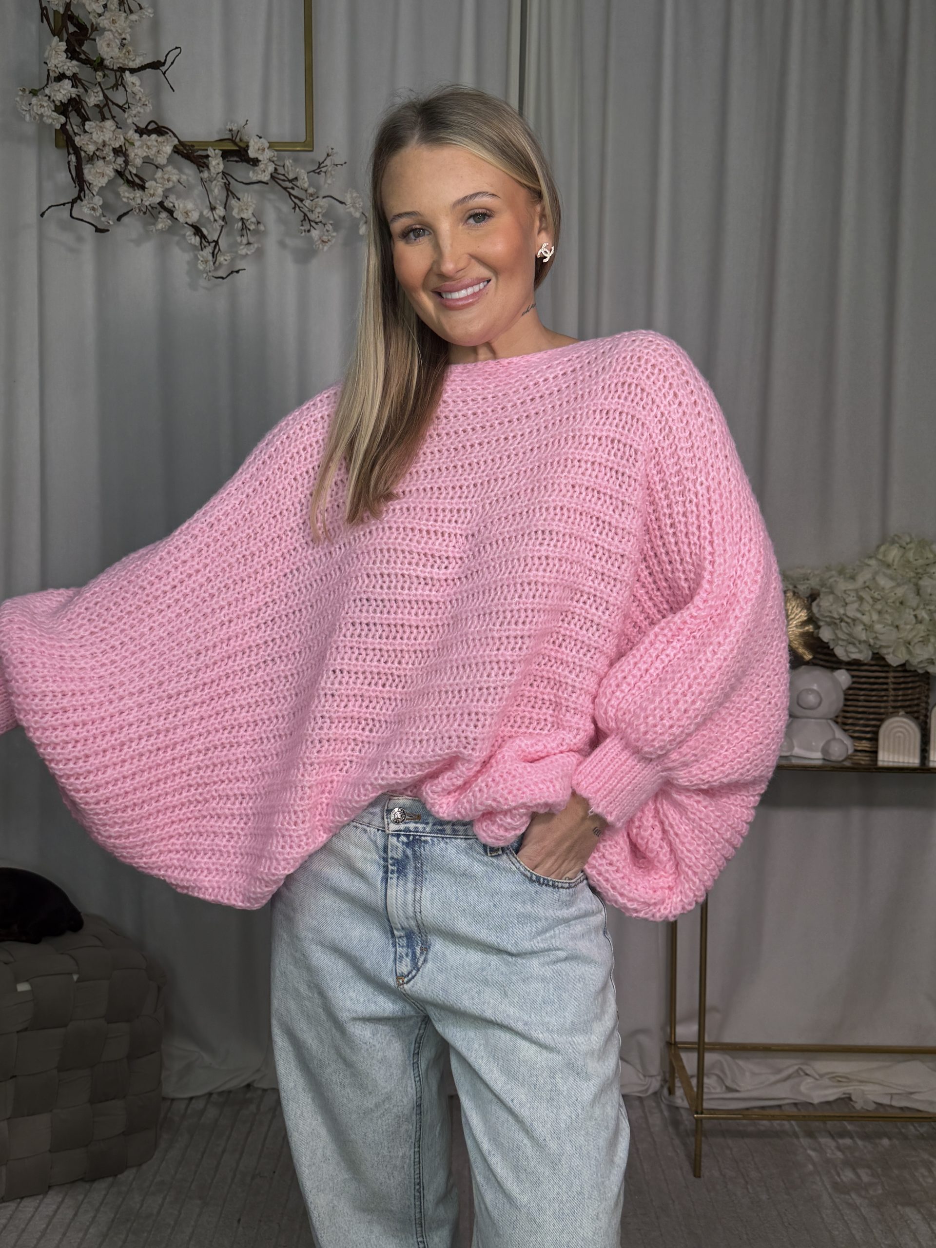 Sweter Blushy Pink - obrazek 7