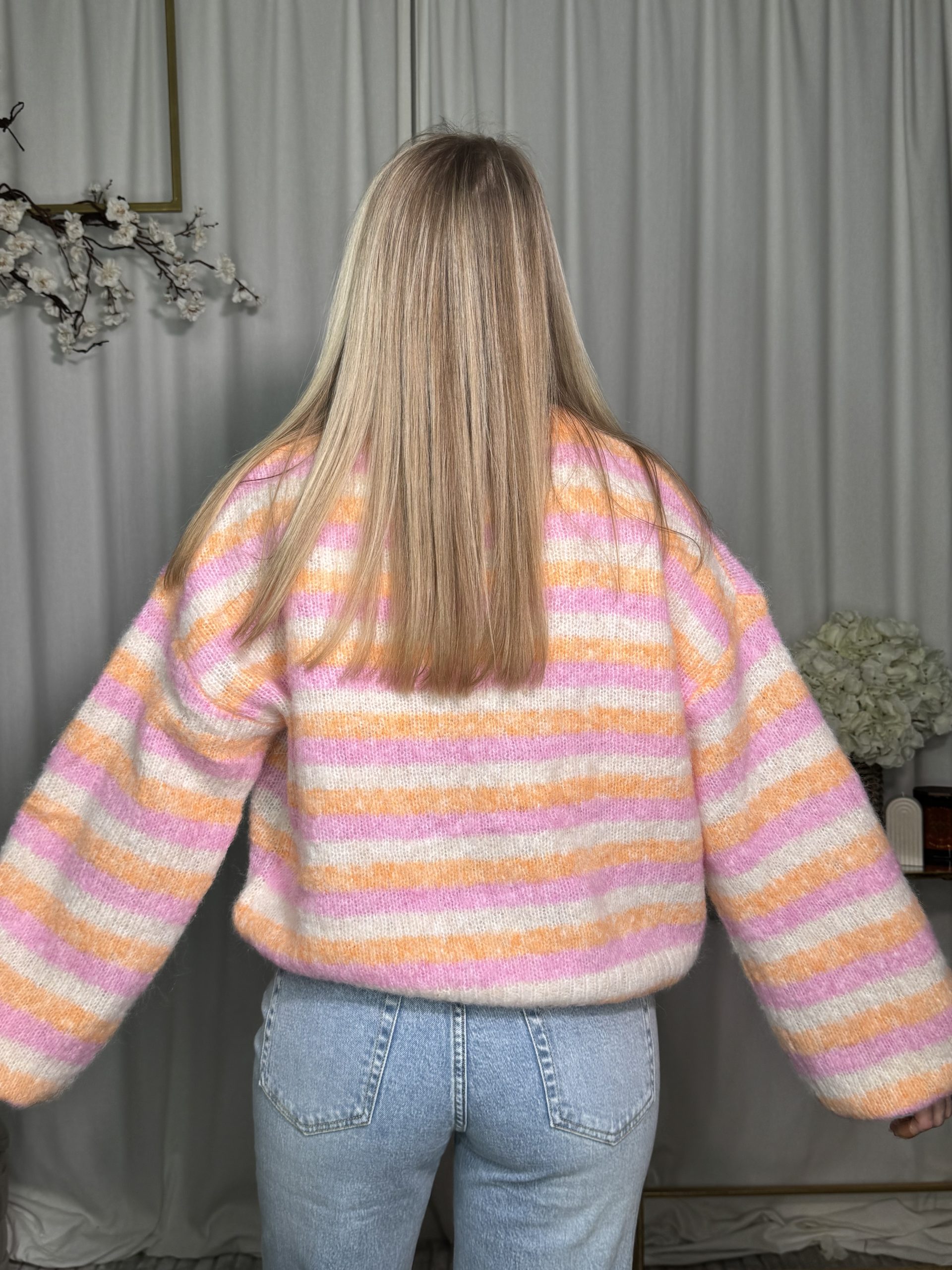 Sweter Lolly Pink Orange - obrazek 4