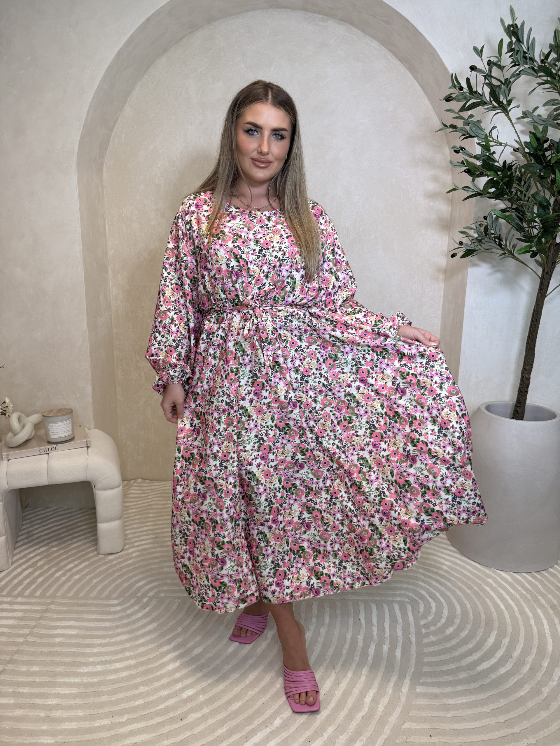 Sukienka Melli Colorful Flowers - obrazek 6