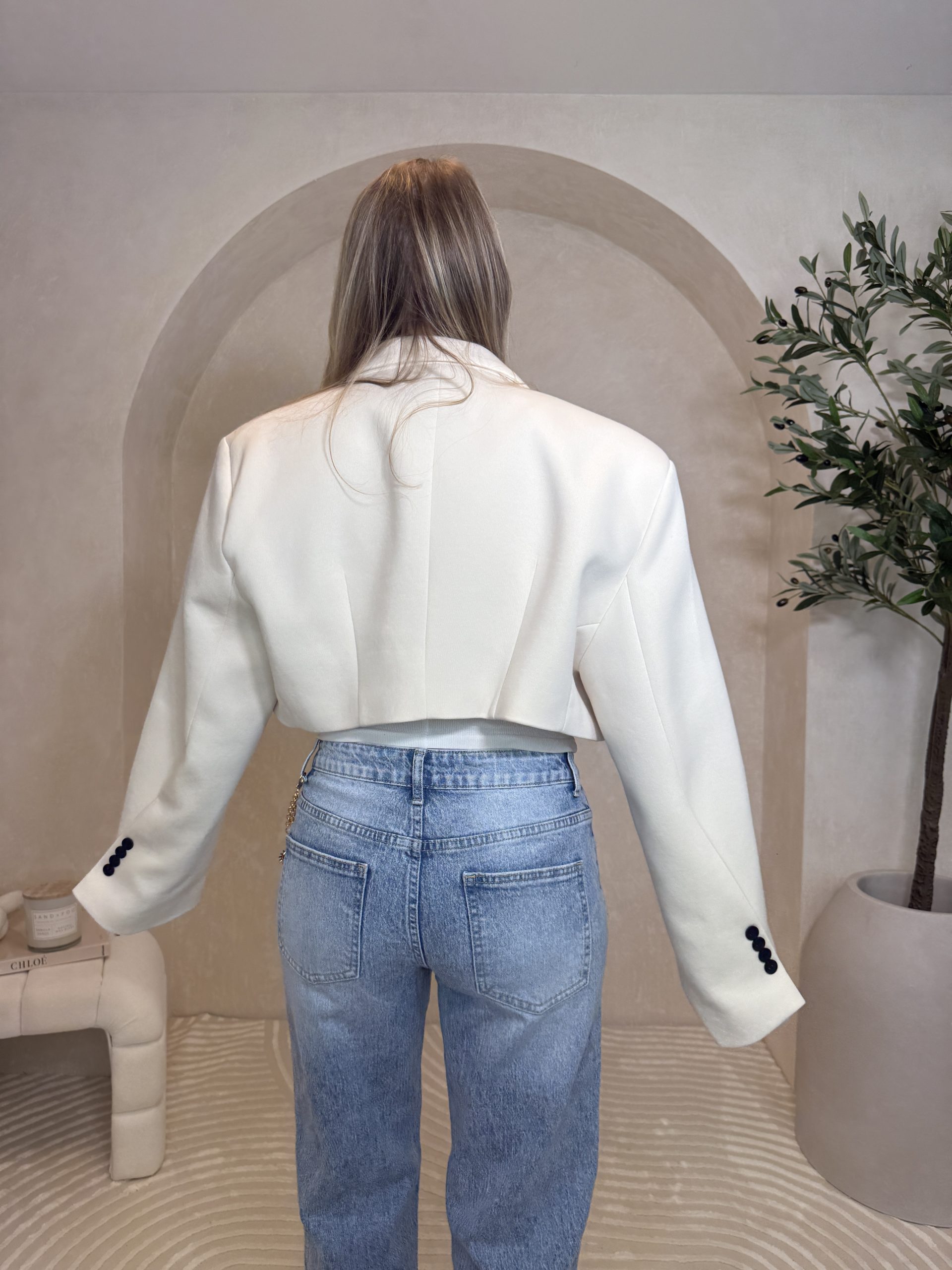 Marynarka Lori Creme - obrazek 2