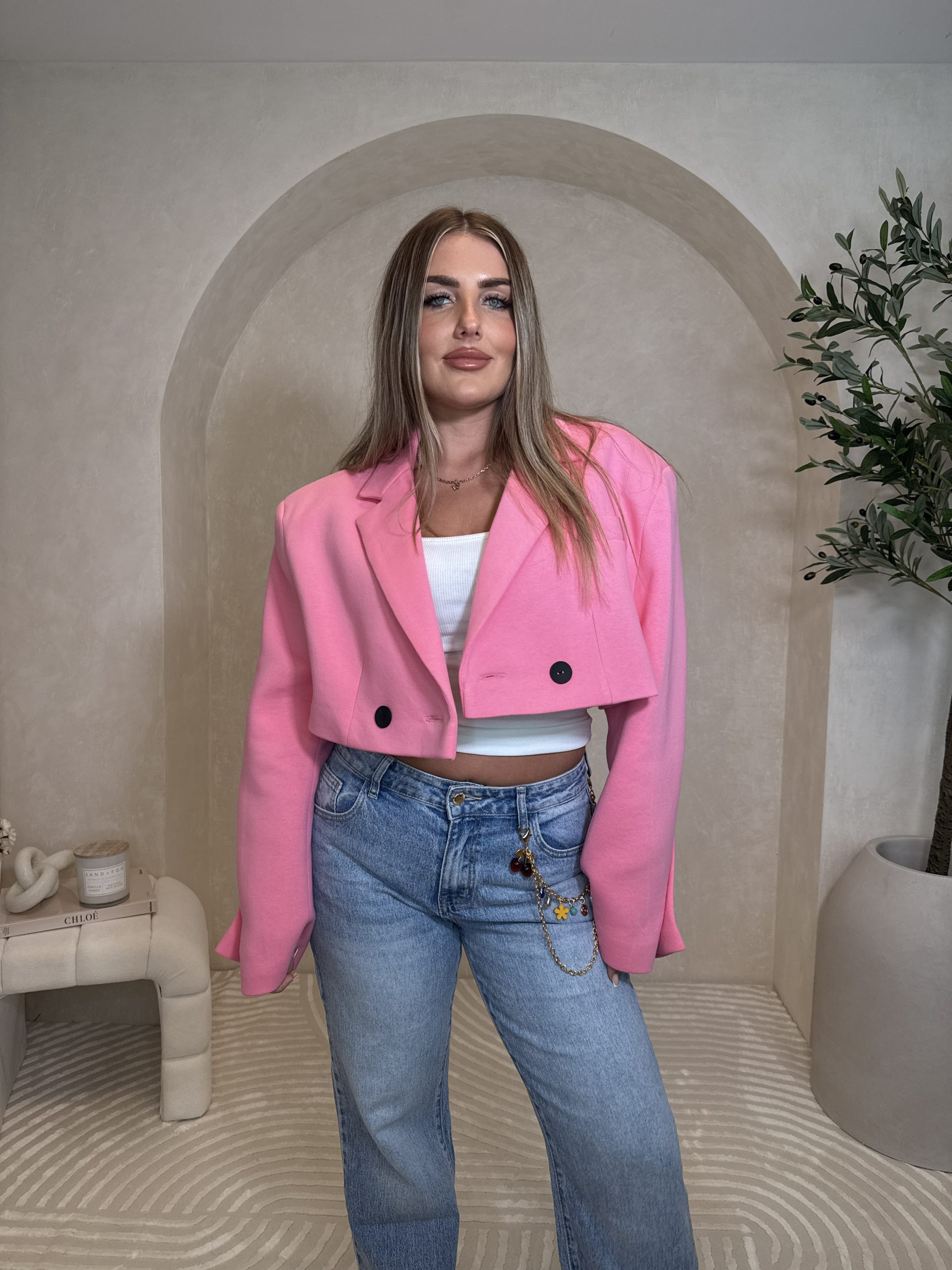 Marynarka Lori Candy Pink - obrazek 7